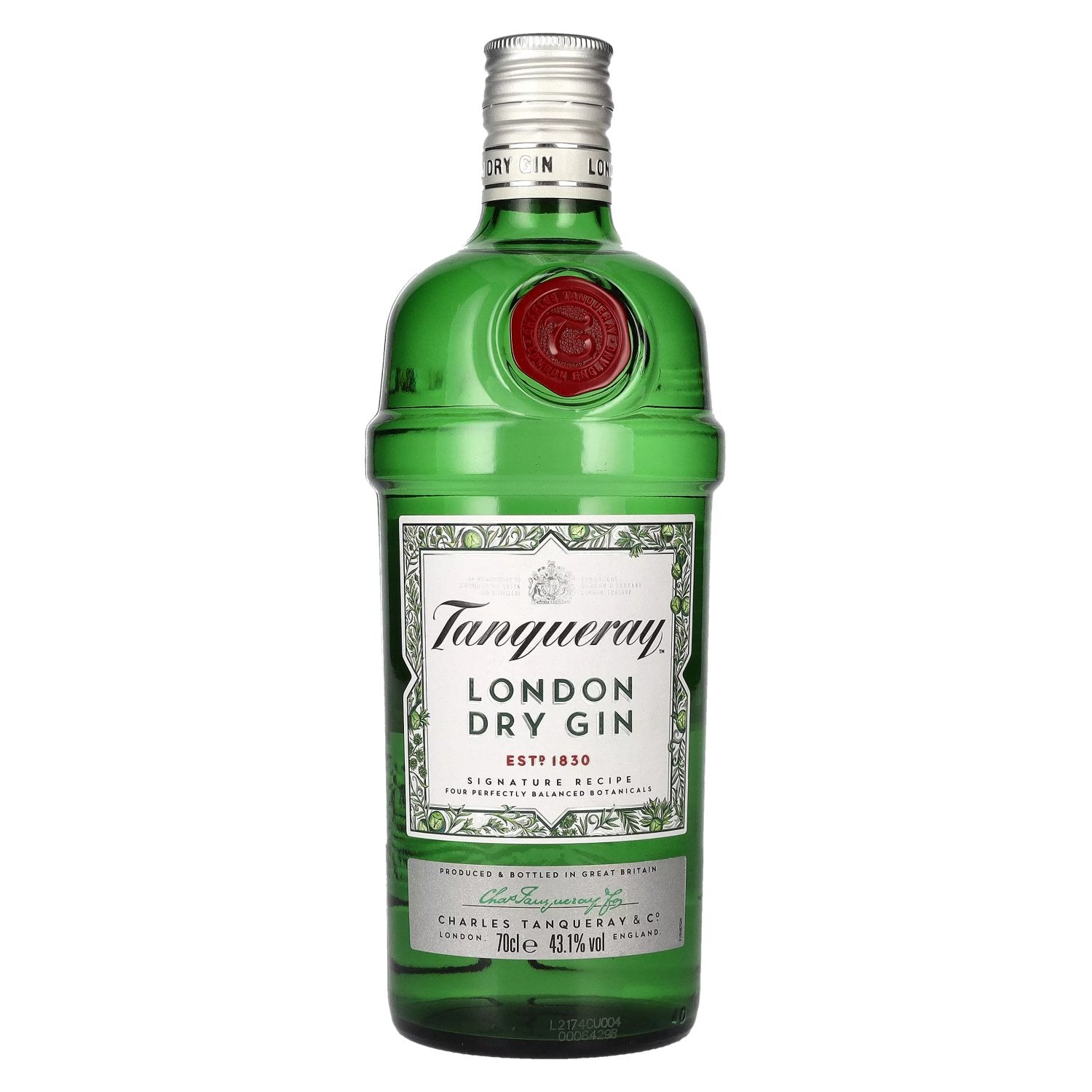 Tanqueray LONDON DRY GIN 43,1% Vol. 0,7l