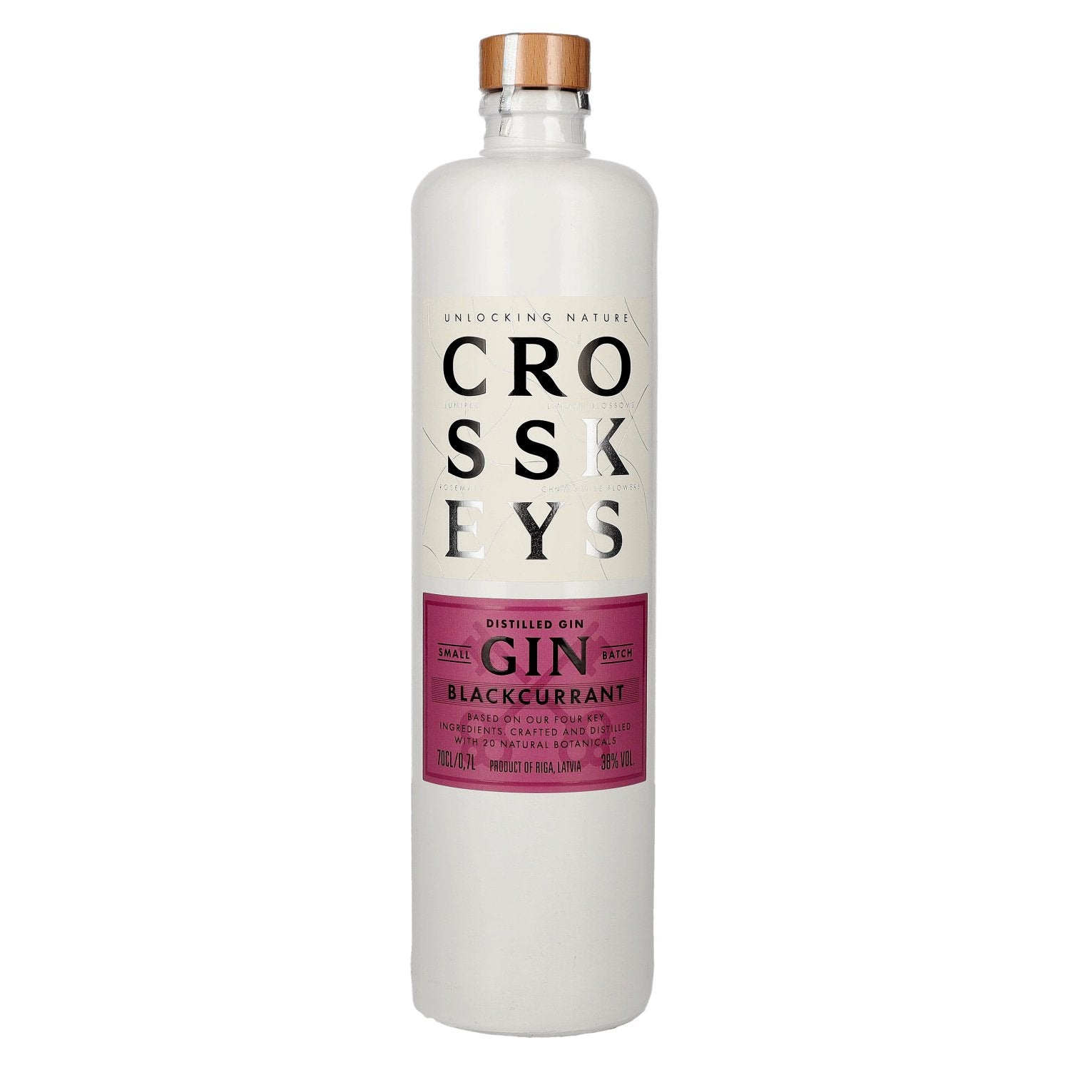 Cross Keys Gin Black Currant Premium Craft Gin 38% Vol. 0,7l