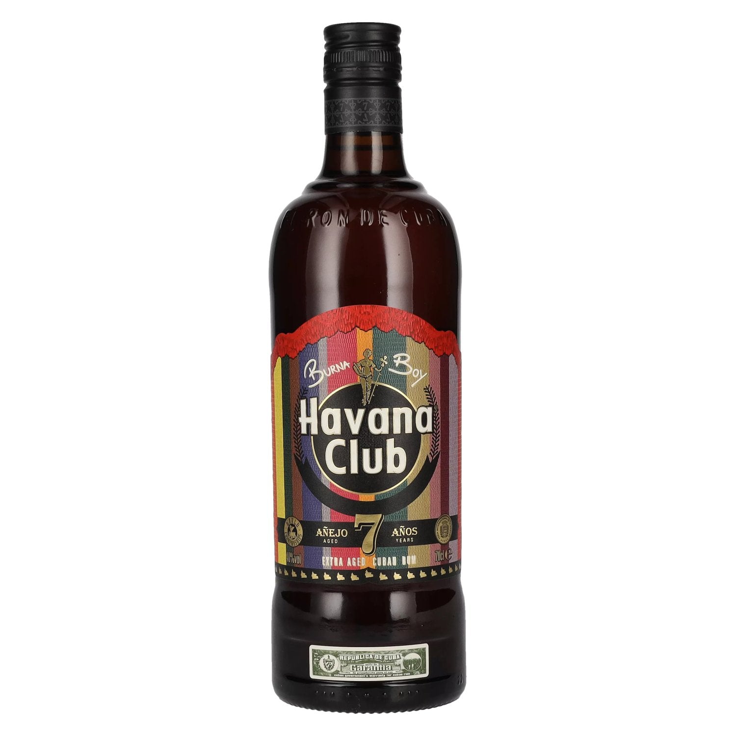 Havana Club Anejo 7 BURNA BOY Limited Edition 40% Vol. 0,7l