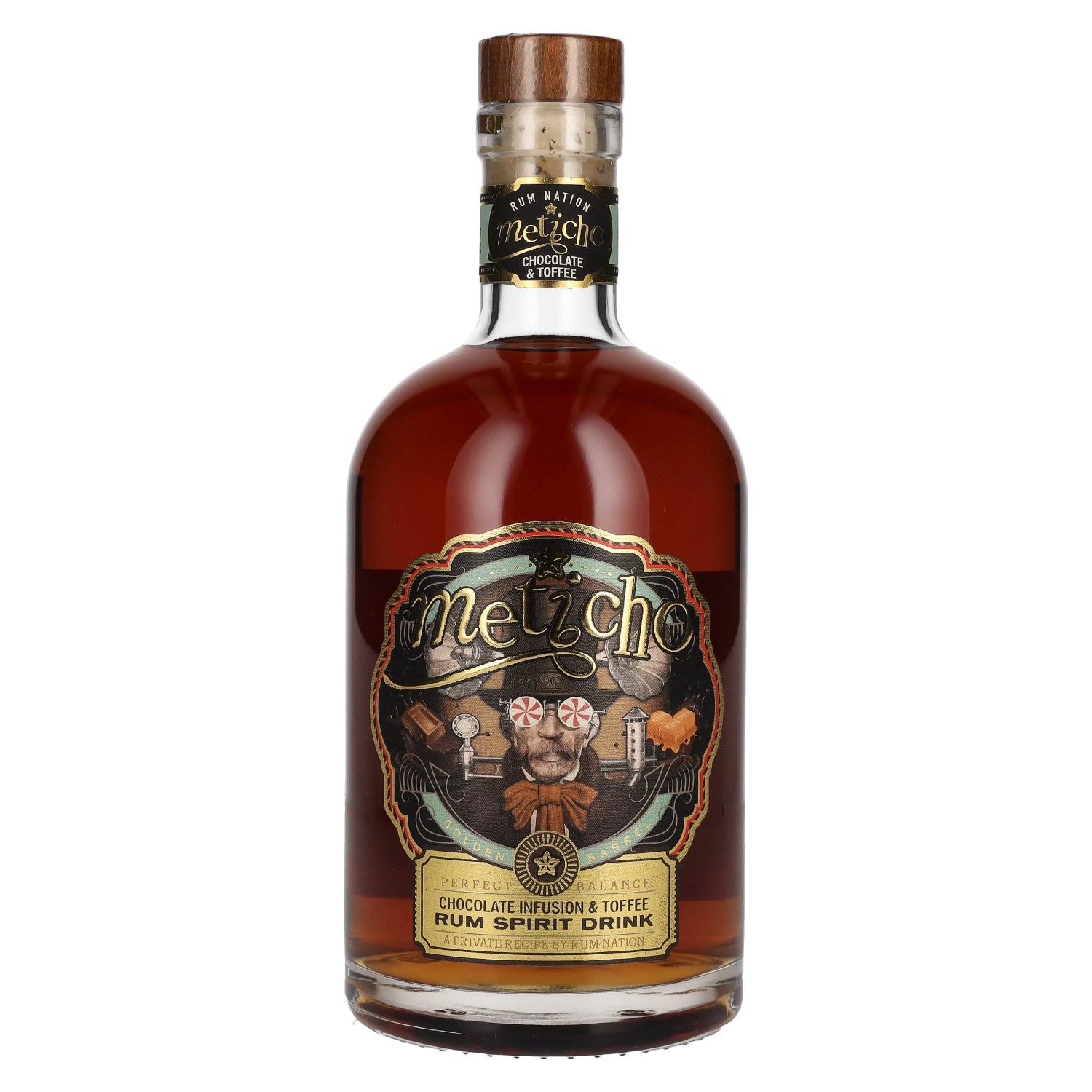 Rum Nation Meticho Chocolate Infusion & Toffee Rum Spirit Drink 40% Vol. 0,7l