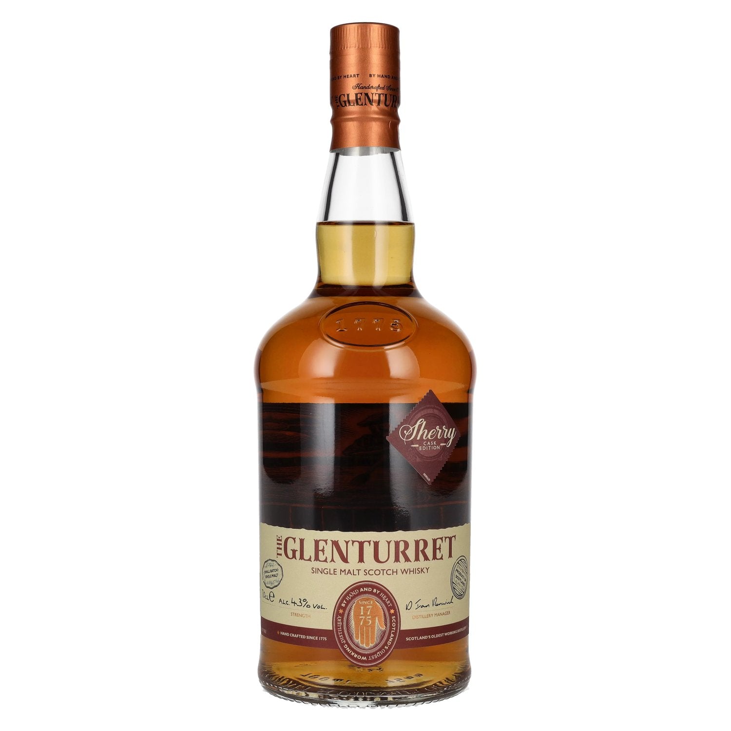 The Glenturret Sherry Cask Edition Batch No. 2 43% Vol. 0,7l