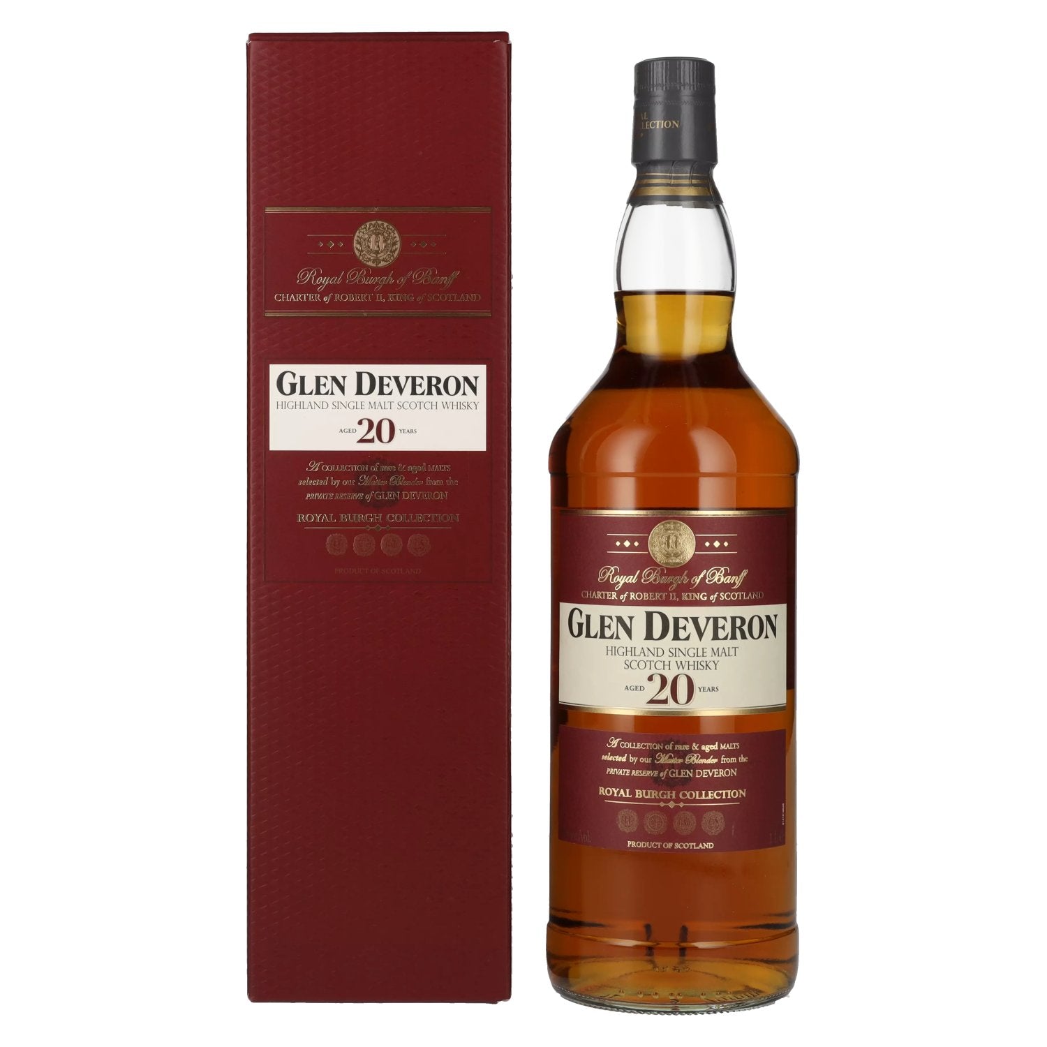 Glen Deveron 20 Years Old Highland Single Malt GB 40% Vol. 1l in Giftbox