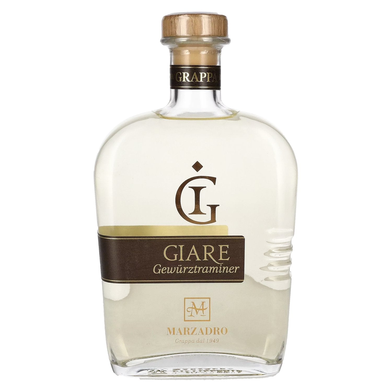 Marzadro GIARE Grappa Gewuerztraminer 41% Vol. 0,7l