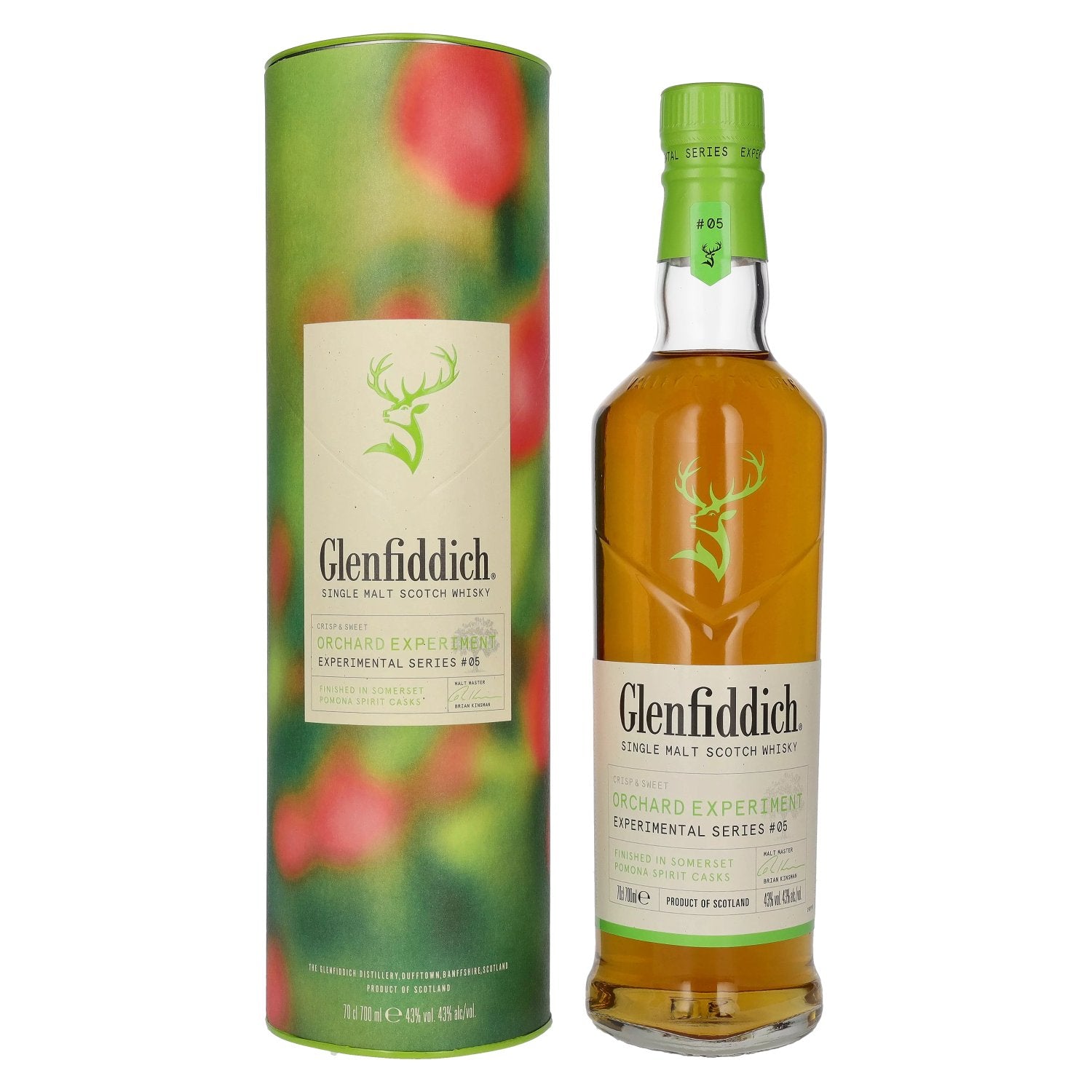 Glenfiddich ORCHARD EXPERIMENT Single Malt Scotch Whisky 43% Vol. 0,7l in Giftbox