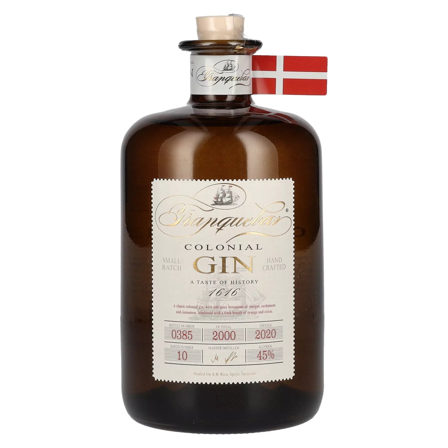 Tranquebar Colonial Gin 45% Vol. 0,7l