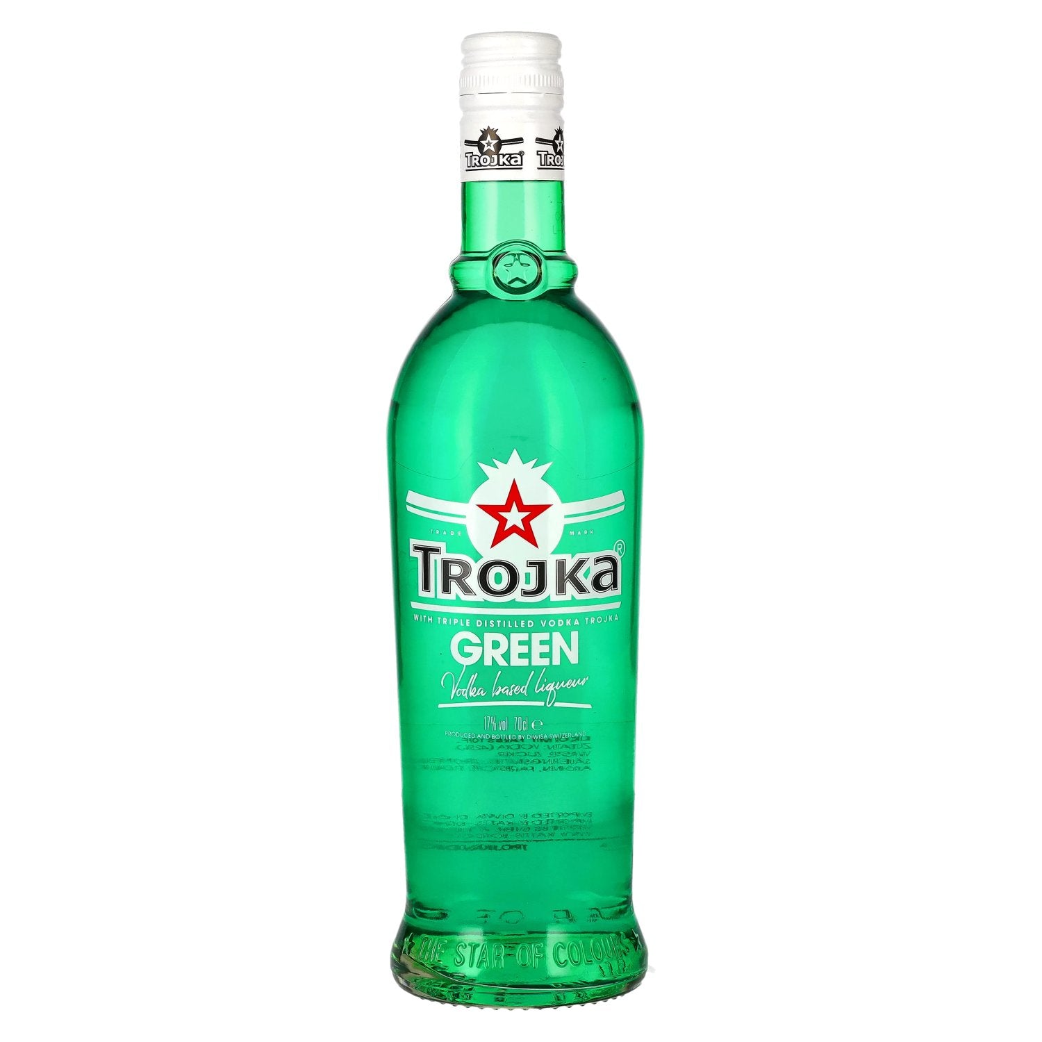 Trojka GREEN Vodka Liqueur 17% Vol. 0,7l