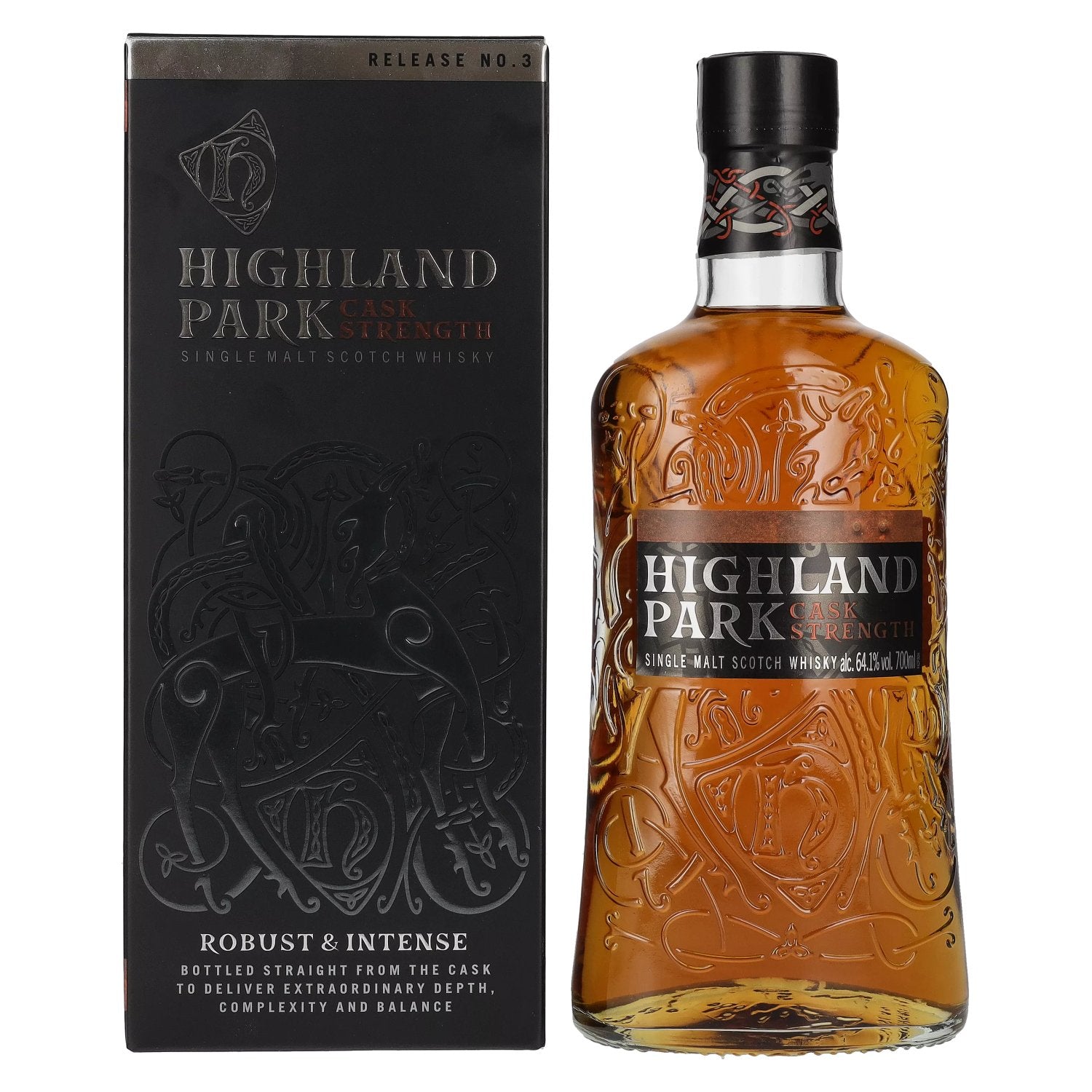 Highland Park CASK STRENGTH Release 3 64,1% Vol. 0,7l in Giftbox