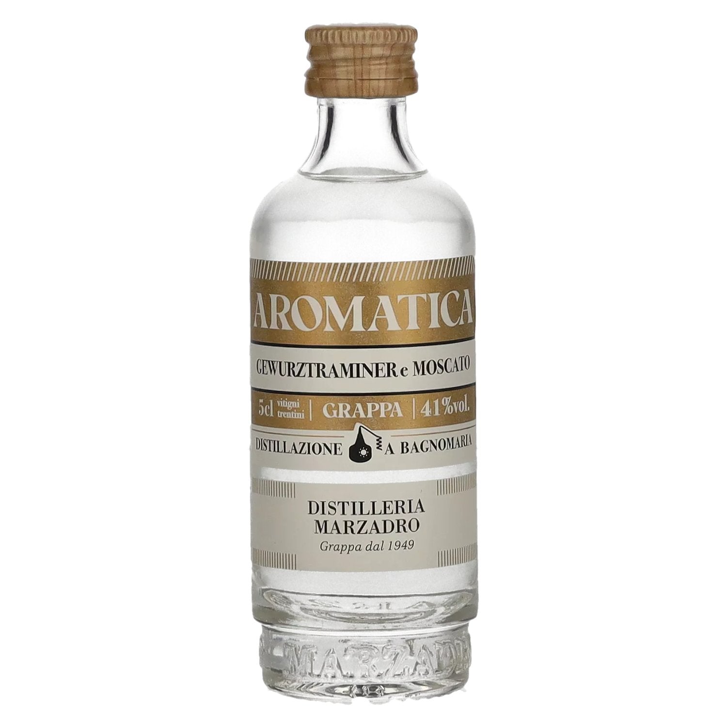 Marzadro AROMATICA Grappa 41% Vol. 0,05l