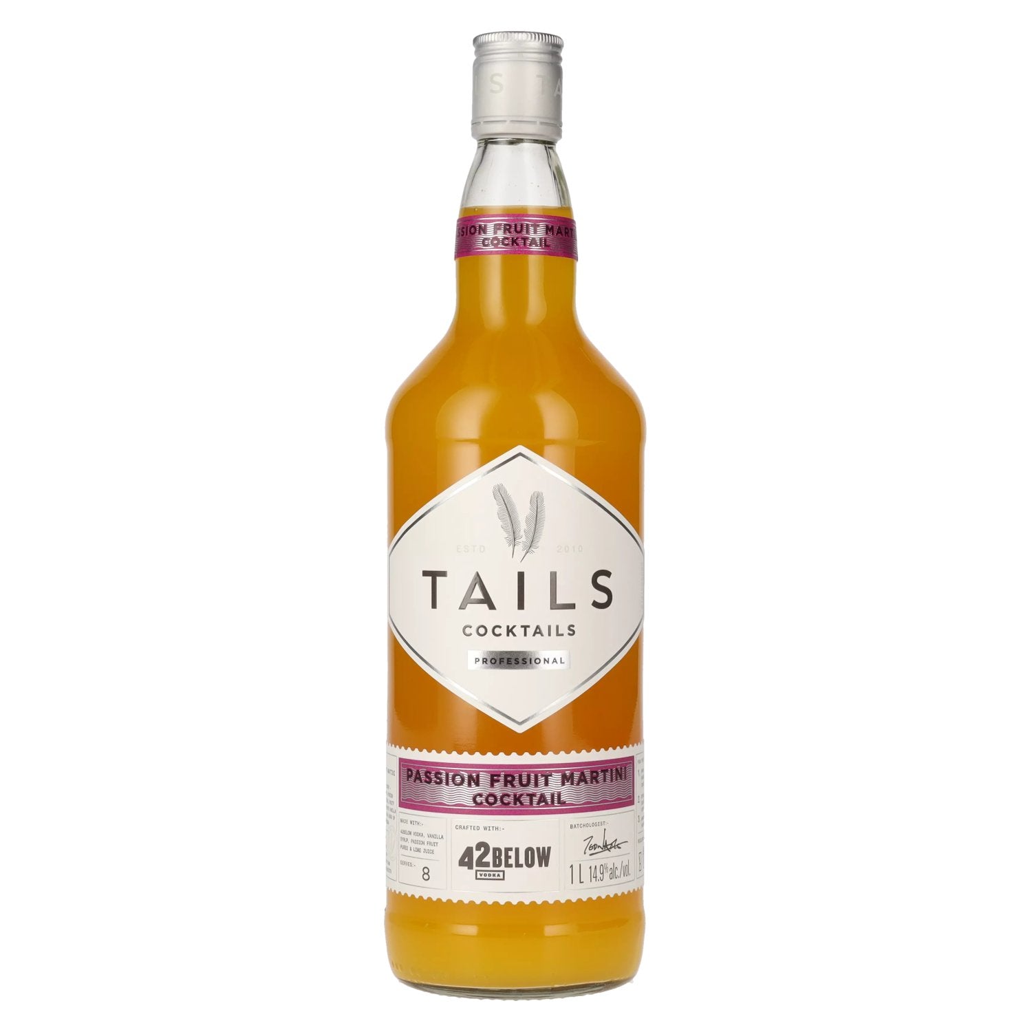 TAILS Cocktails Professional Passion Fruit Martini 14,9% Vol. 1l