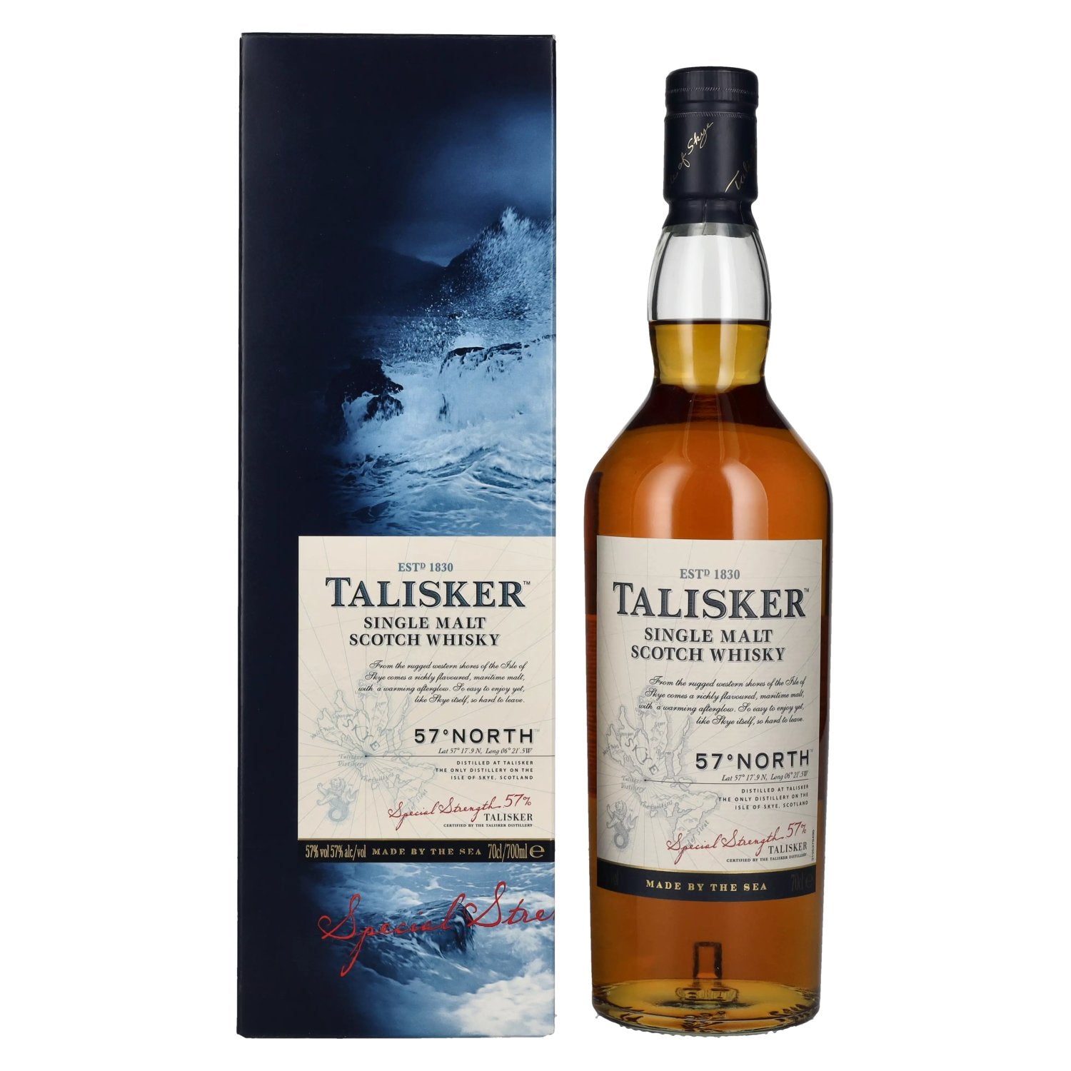 Talisker 57Â° NORTH Single Malt Scotch Whisky 57% Vol. 0,7l in Giftbox