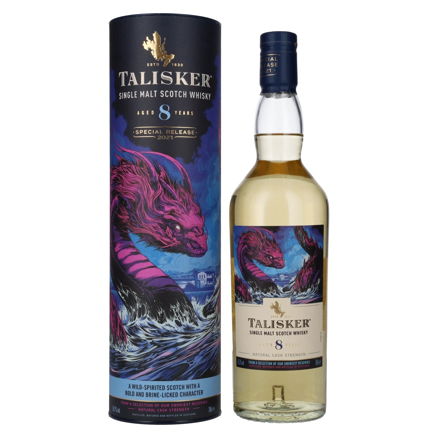 Talisker 8 Years Old Single Malt Special Release 2021 59,7% Vol. 0,7l in Giftbox