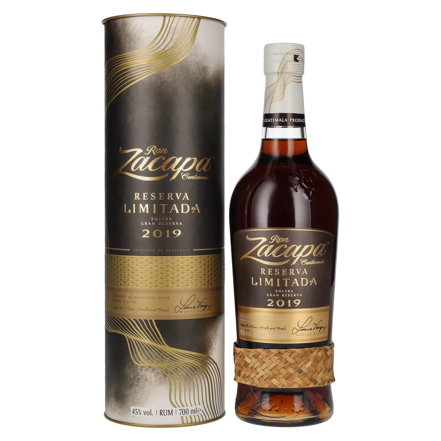 Ron Zacapa Centenario RESERVA LIMITADA Solera Gran Reserva 2019 45% Vol. 0,7l in Giftbox