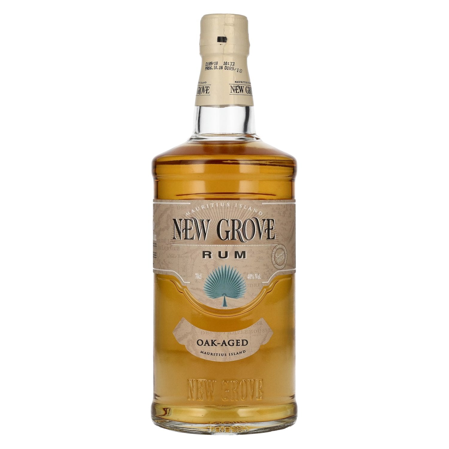 New Grove Old Oak Aged Mauritius Island Rum 40% Vol. 0,7l