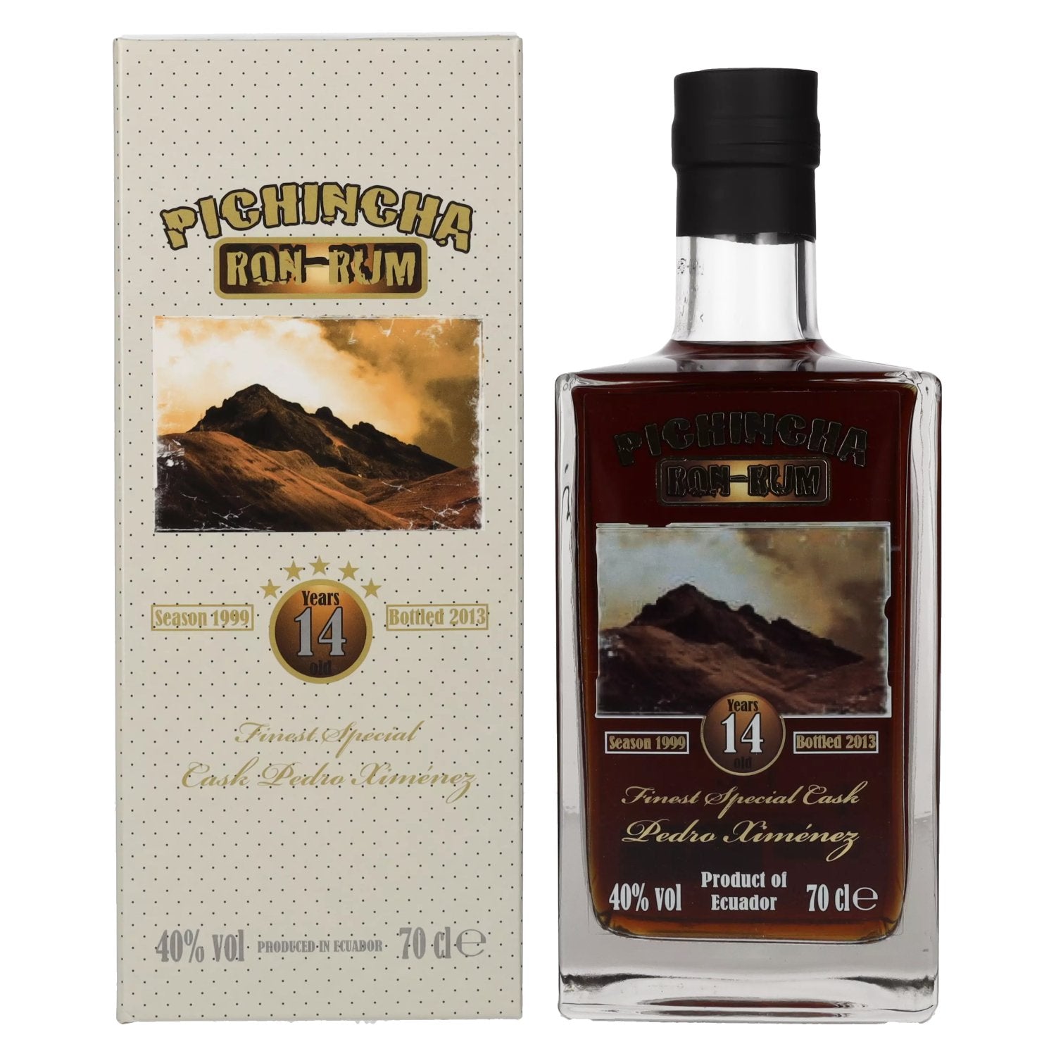 Pichincha Rum 14 Years Finest Special Cask Pedro Ximenez 40% Vol. 0,7l in Giftbox