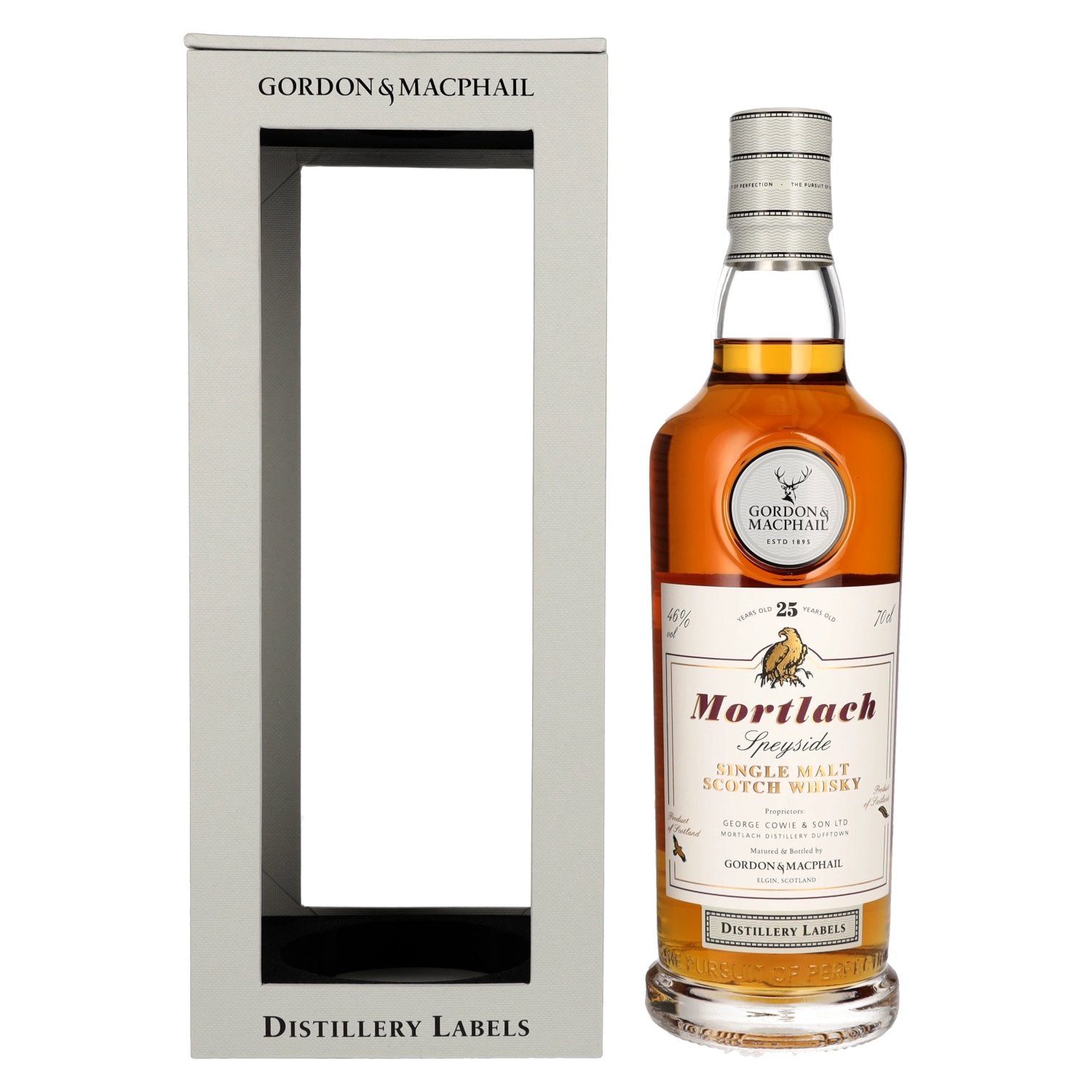 Gordon & MacPhail MORTLACH 25 Years Old Distillery Labels 46% Vol. 0,7l in Giftbox