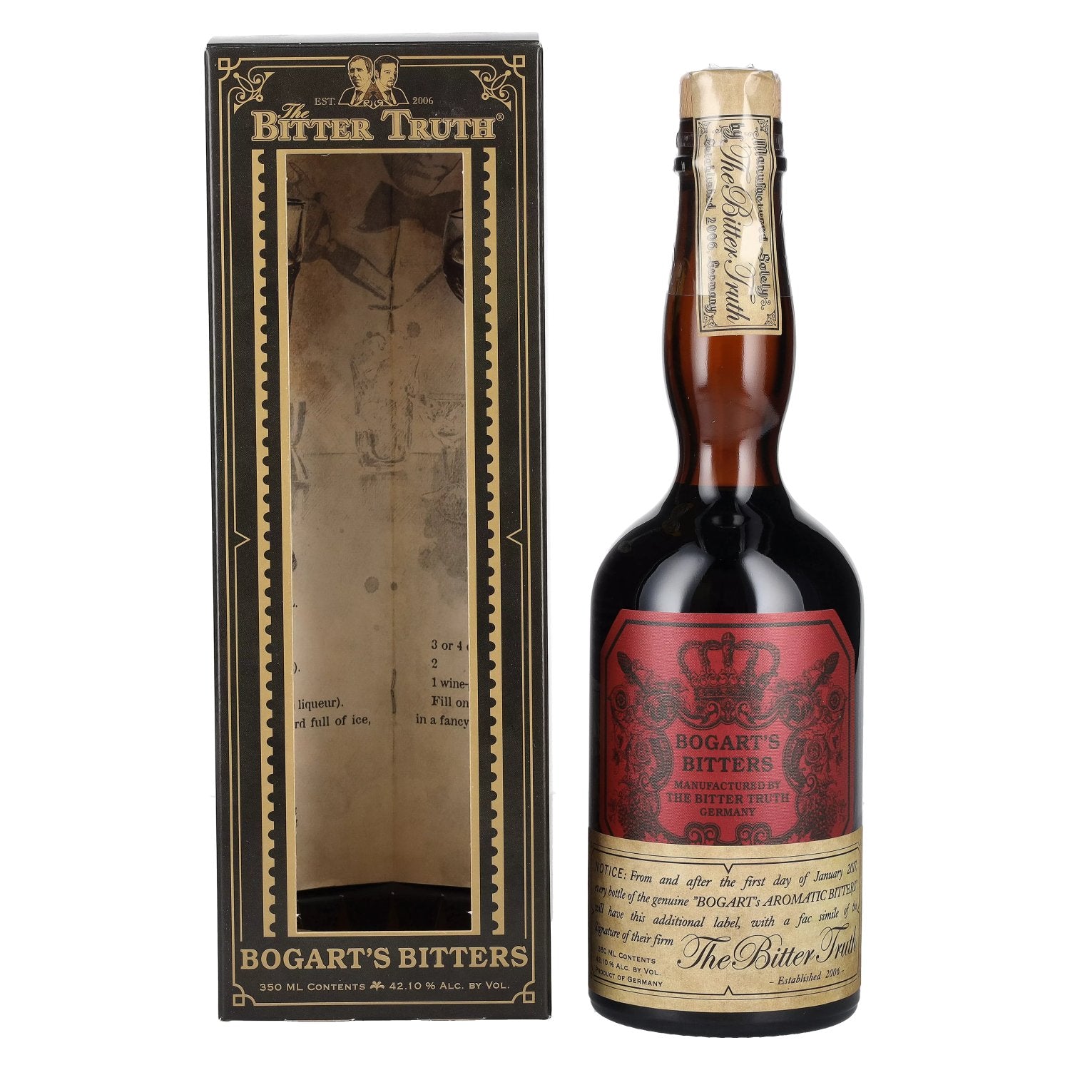 The Bitter Truth Bogart's Bitters 42,1% Vol. 0,35l in Giftbox