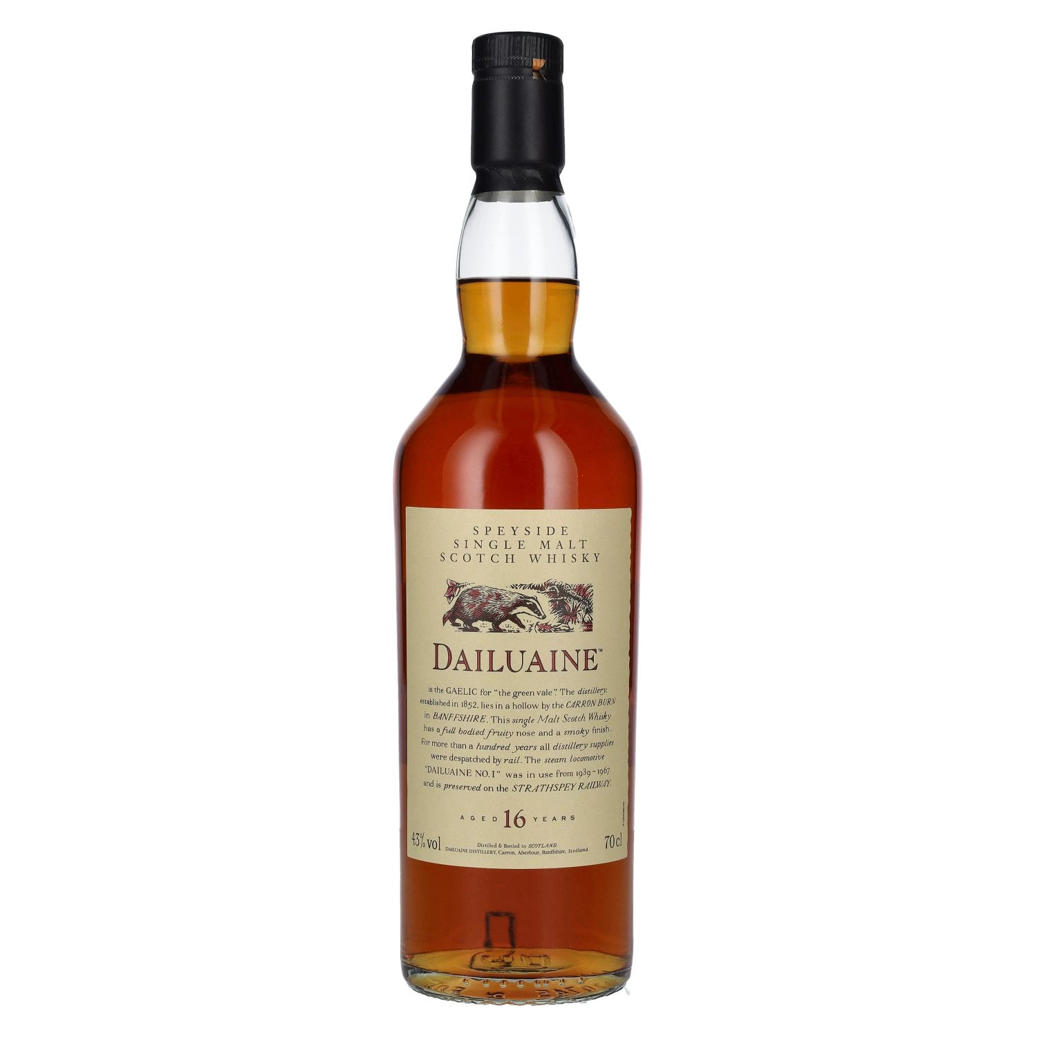 Dailuaine 16 Years Old FLORA & FAUNA Speyside Single Malt 2021 43% Vol. 0,7l