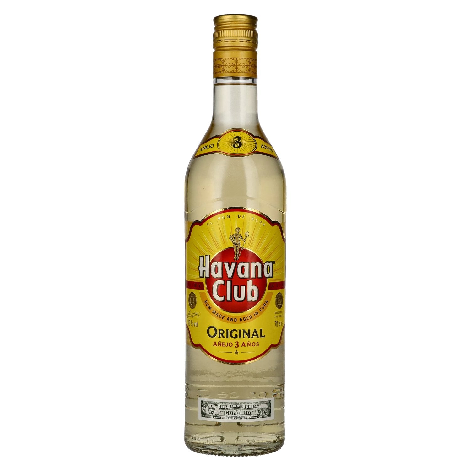 Havana Club Anejo 3 Anos Rum 40% Vol. 0,7l