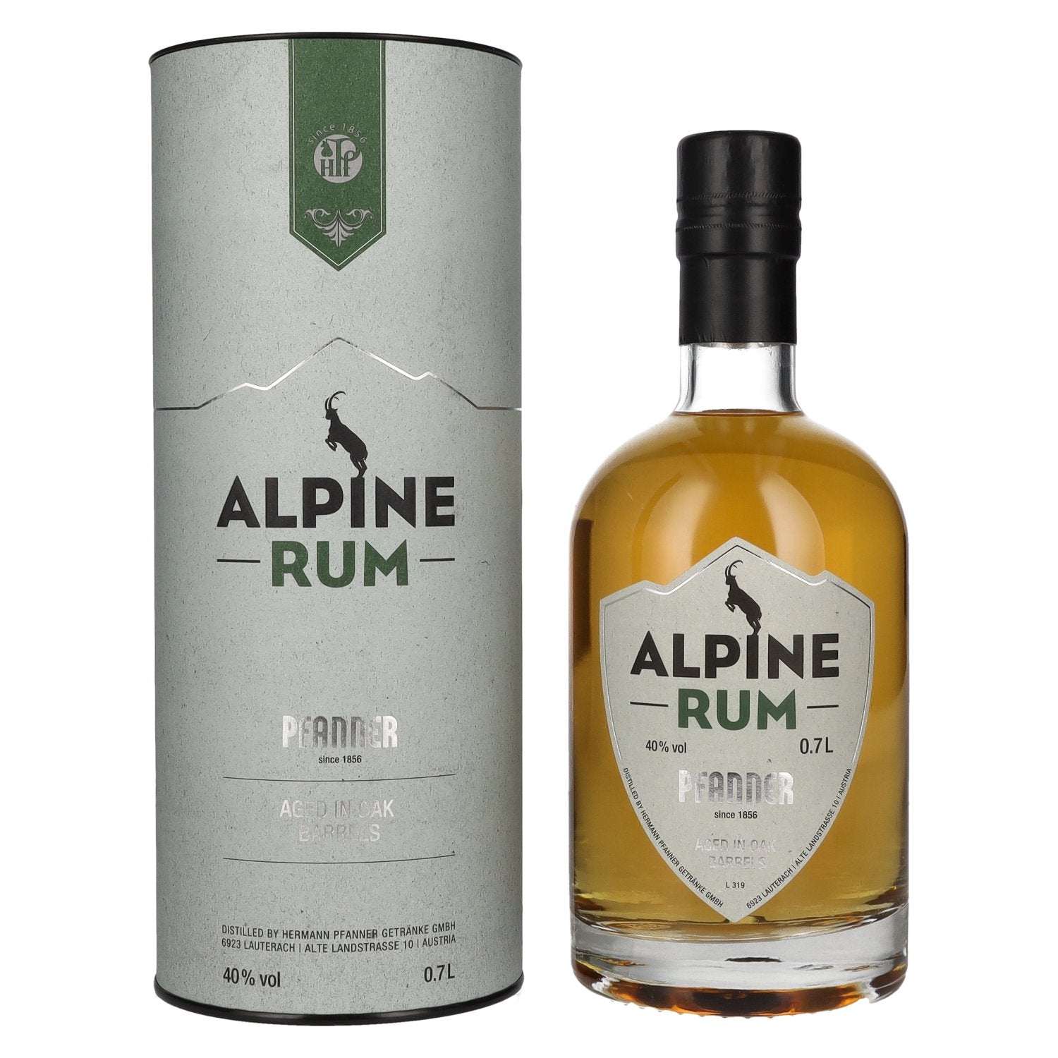 Pfanner Alpine Rum 40% Vol. 0,7l in Giftbox