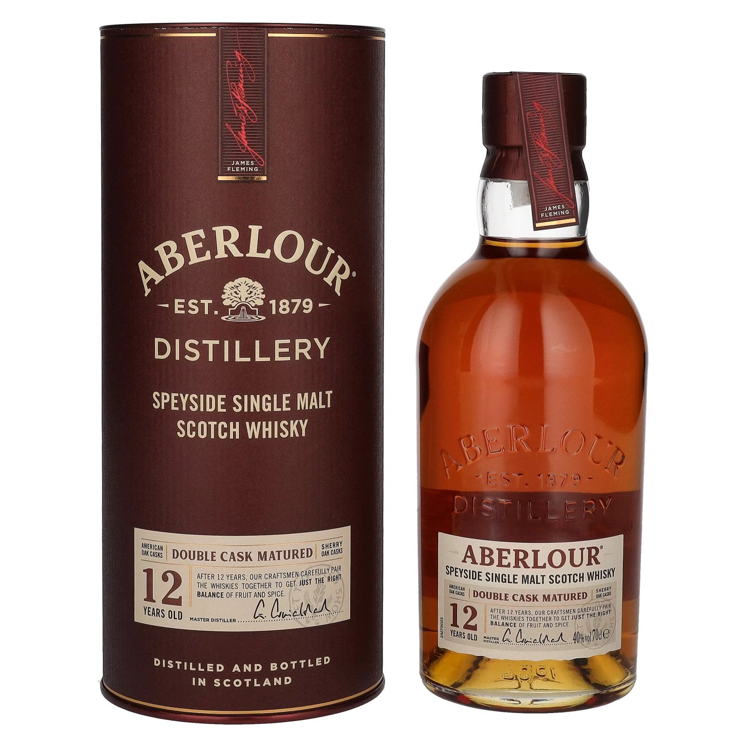 Aberlour 12 Years Old DOUBLE CASK MATURED 40% Vol. 0,7l in Giftbox