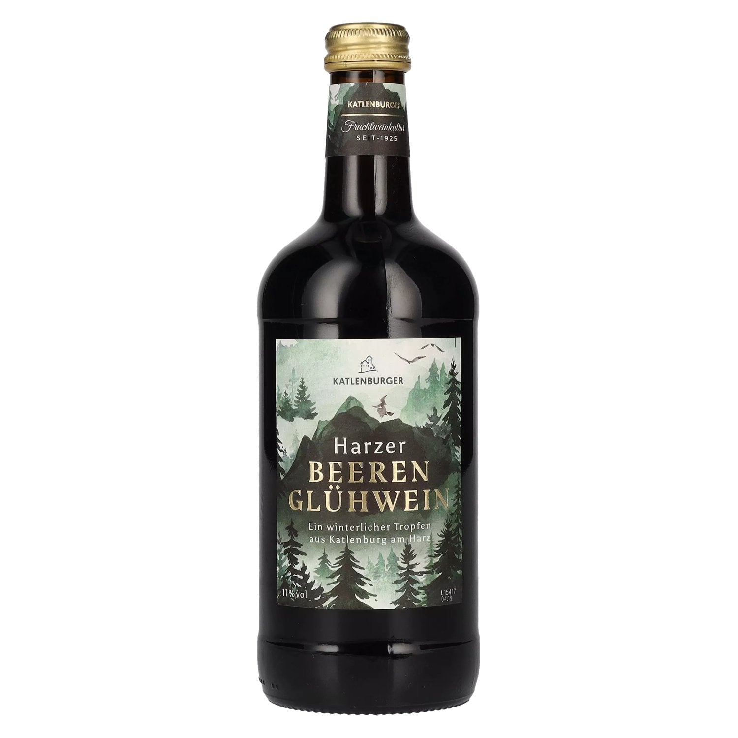 Katlenburger Harzer Beeren Gluehwein 11% Vol. 0,5l