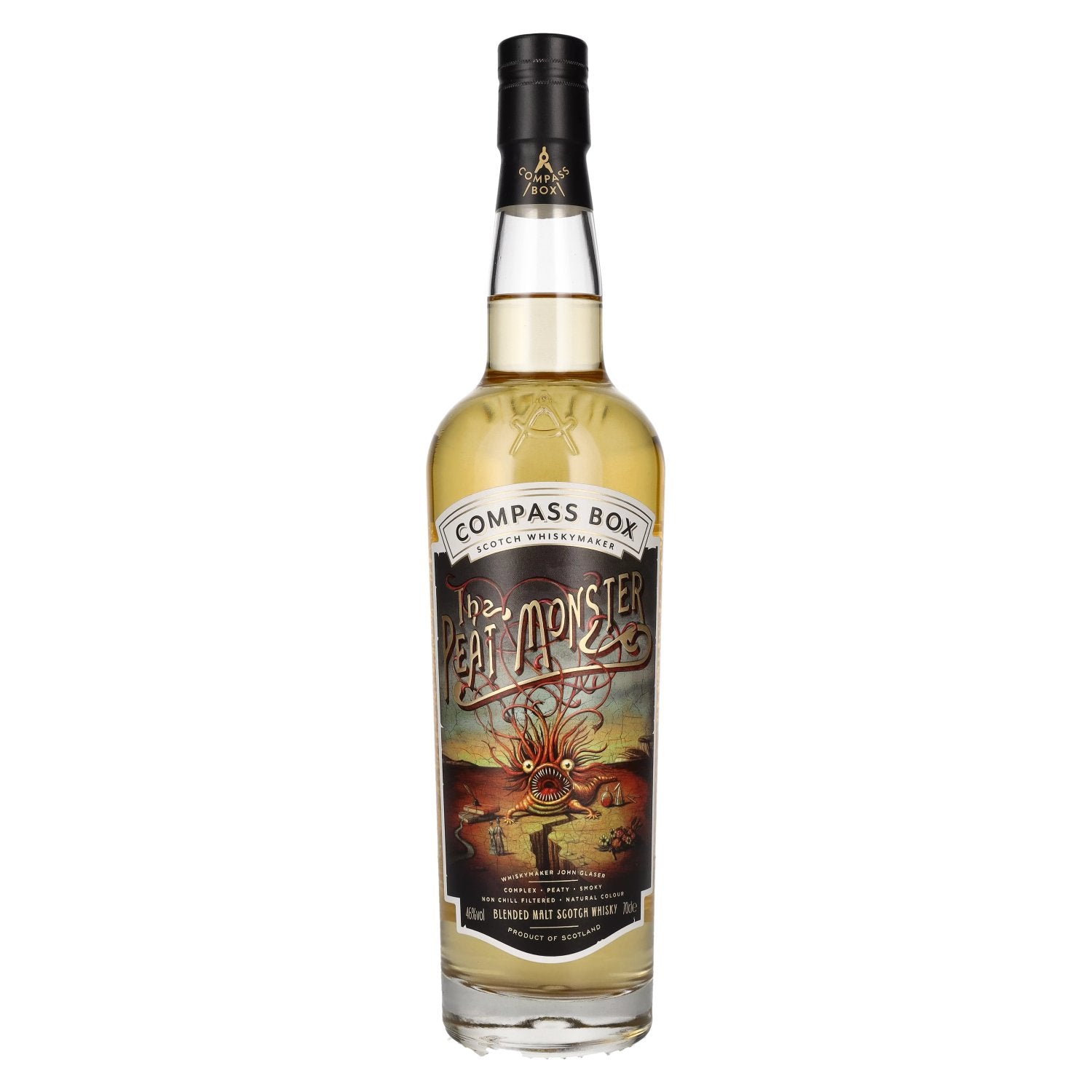 Compass Box THE PEAT MONSTER Blended Malt 46% Vol. 0,7l