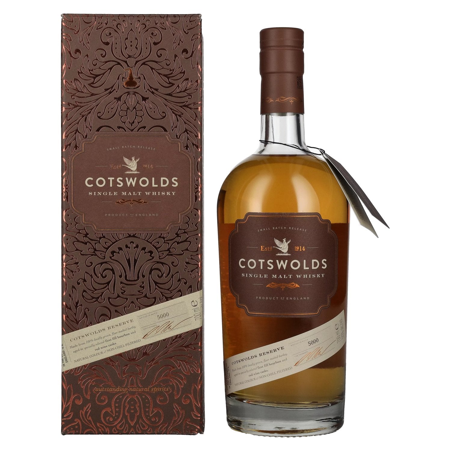 Cotswolds RESERVE Single Malt Whisky 50% Vol. 0,7l in Giftbox