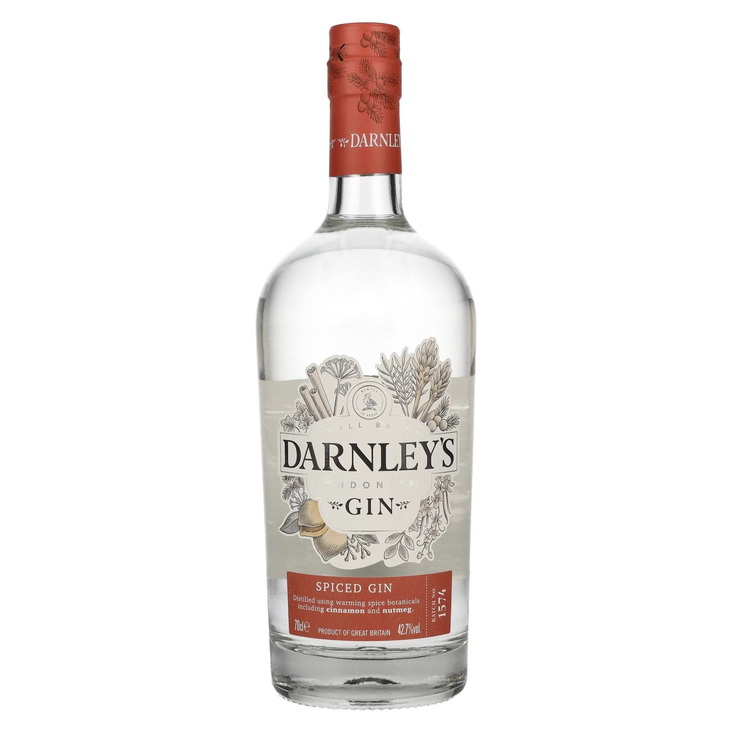 Darnley's Gin SPICED GIN 42,7% Vol. 0,7l