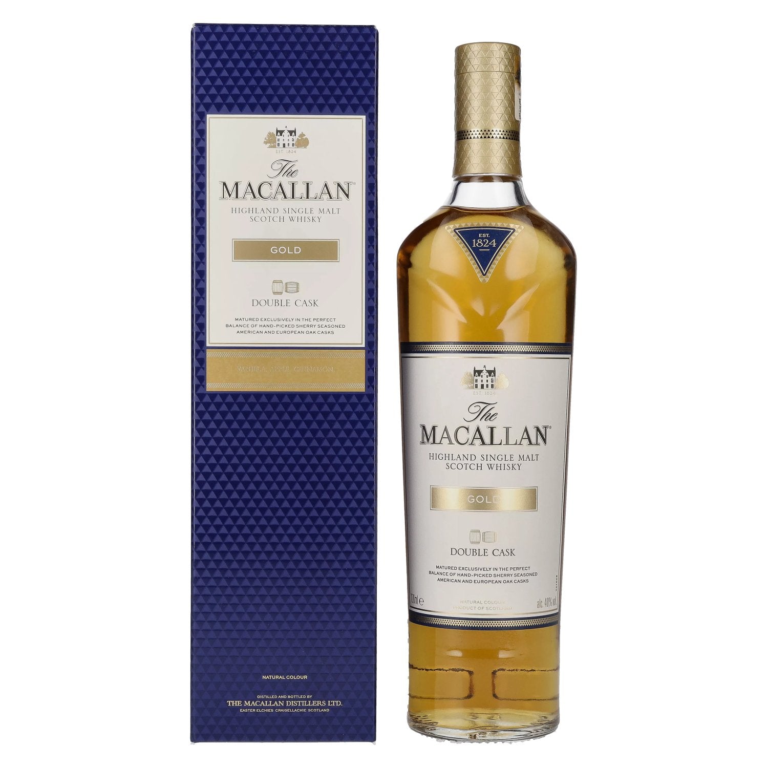 The Macallan GOLD Double Cask Single Malt 40% Vol. 0,7l in Giftbox