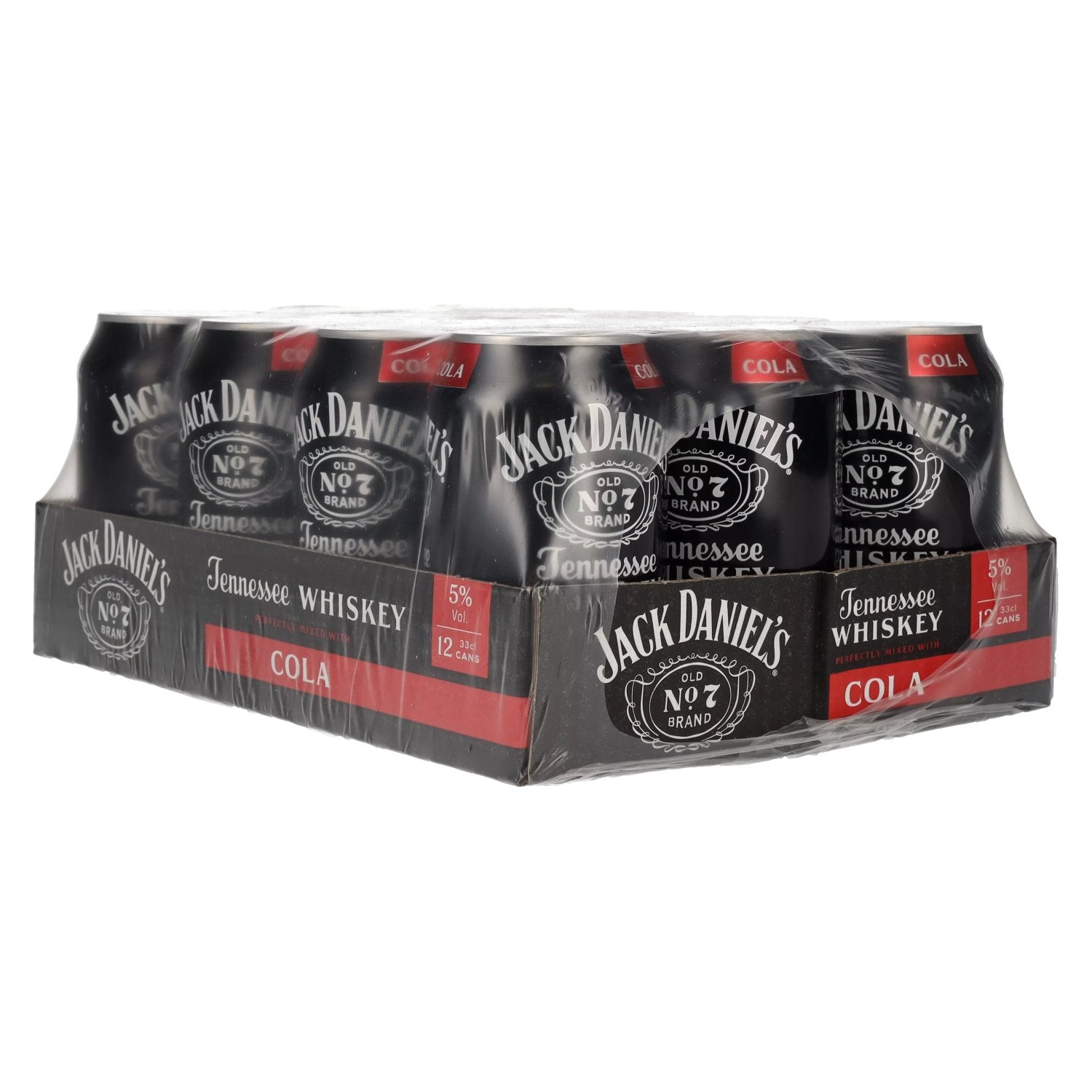 Jack Daniel's Tennessee Whiskey & Cola 5% Vol. 12x0,33l Dosen