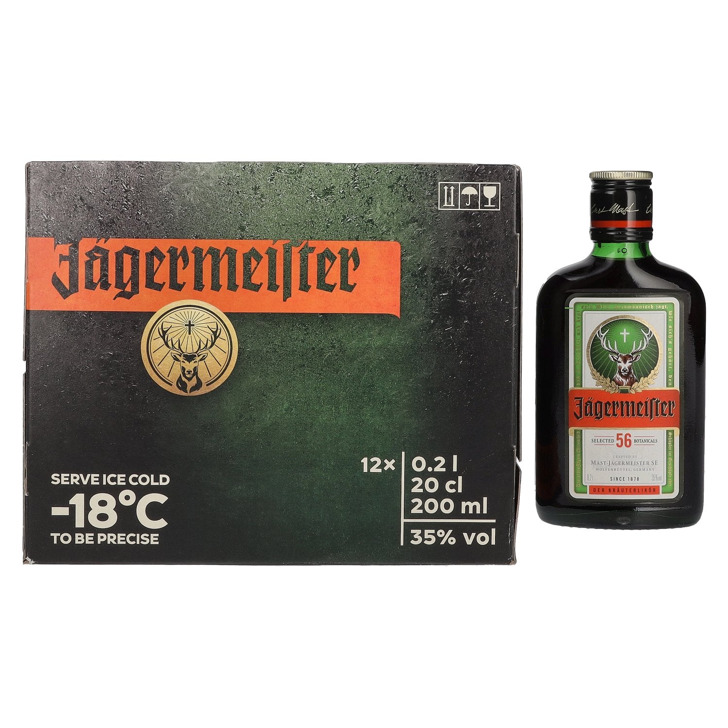 Jaegermeister 35% Vol. 12x0,2l