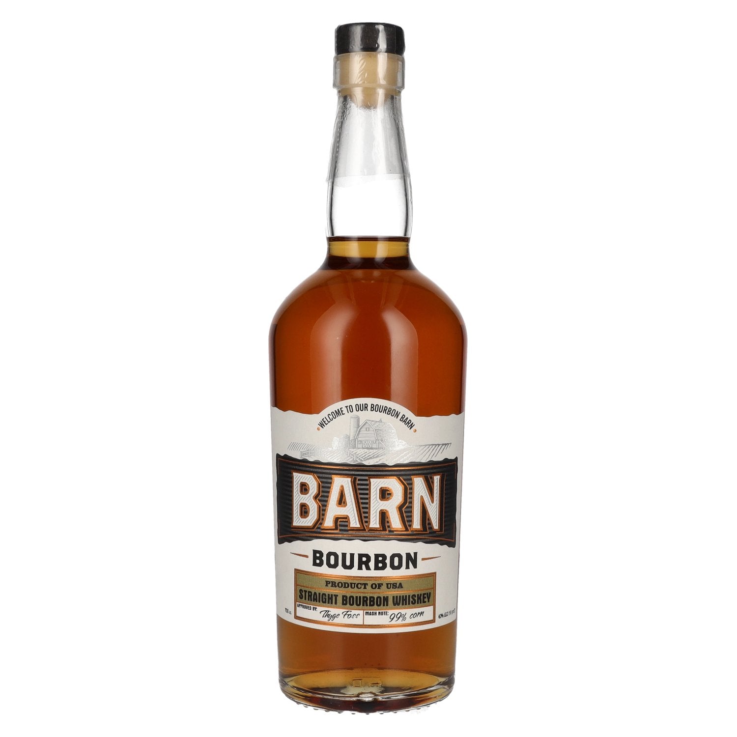 Barn Straight BOURBON Whiskey 40% Vol. 0,7l