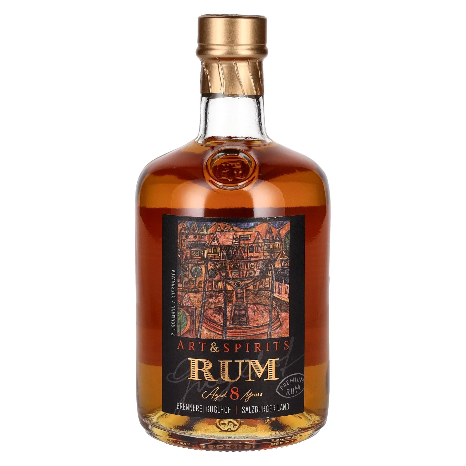 Guglhof Art & Spirits 8 Years Old Premium Rum 40% Vol. 0,7l