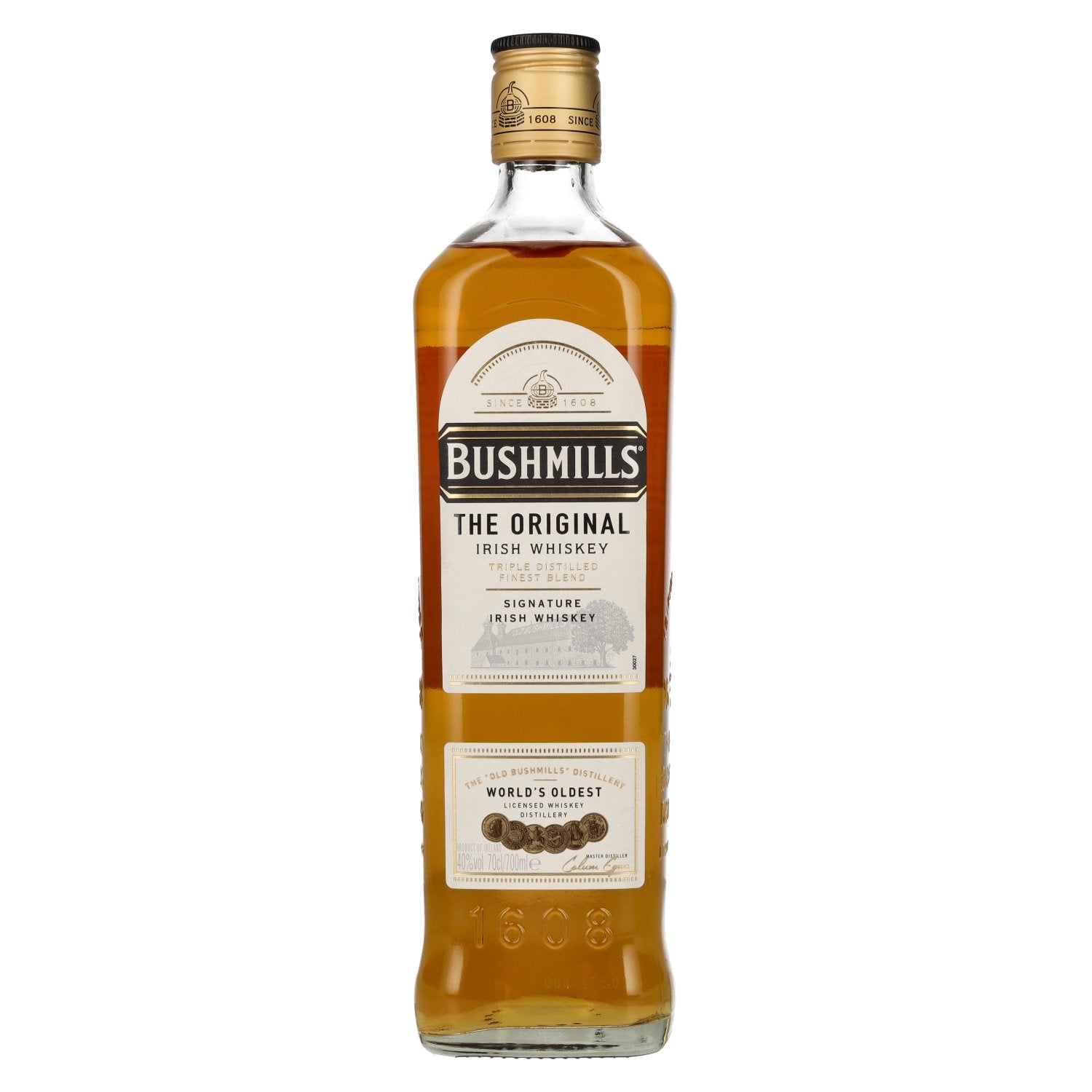 Bushmills Triple Distilled The Original Irish Whiskey 40% Vol. 0,7l