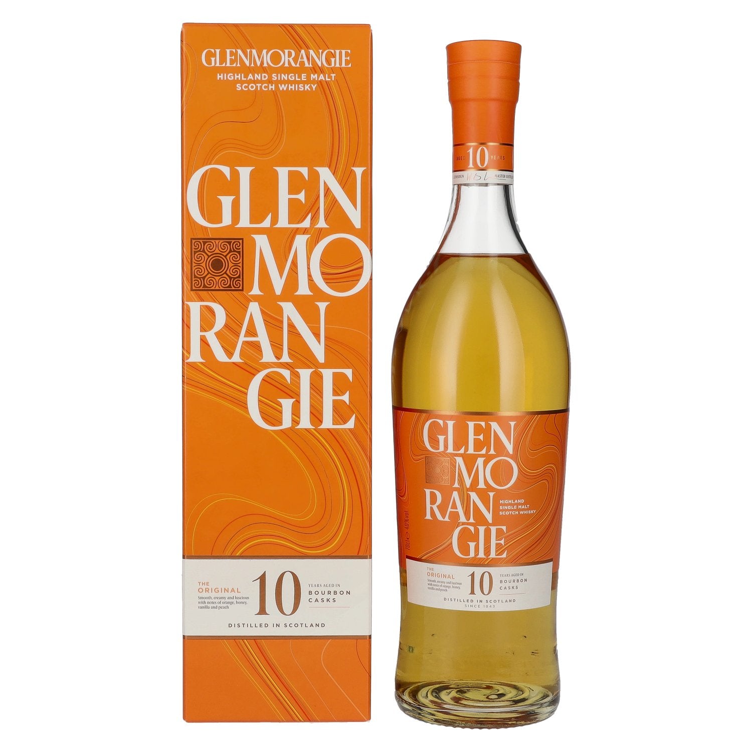 Glenmorangie THE ORIGINAL 10 Years Old Highland Single Malt 40% Vol. 0,7l in Giftbox