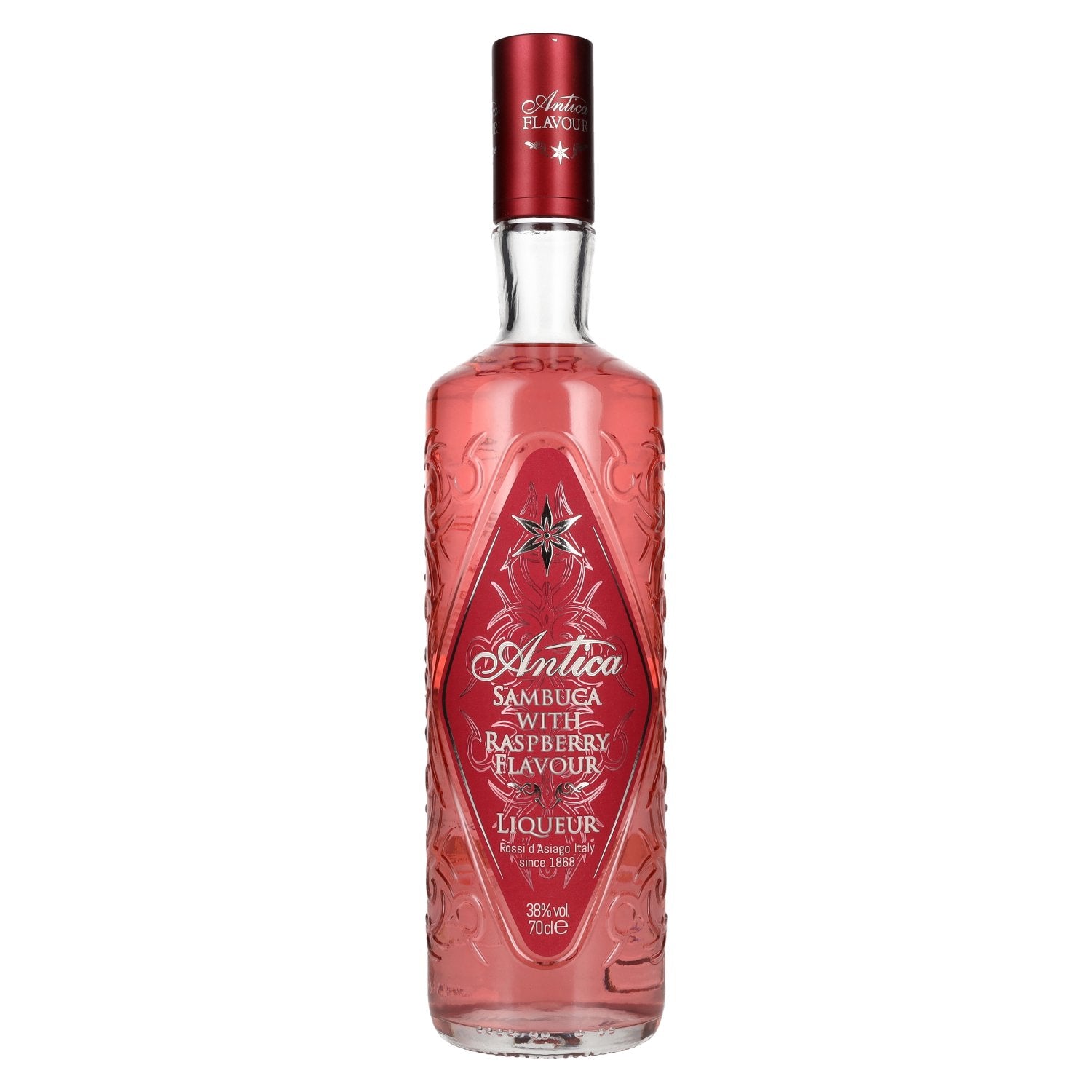 Antica Sambuca Raspberry Flavour Liqueur 38% Vol. 0,7l