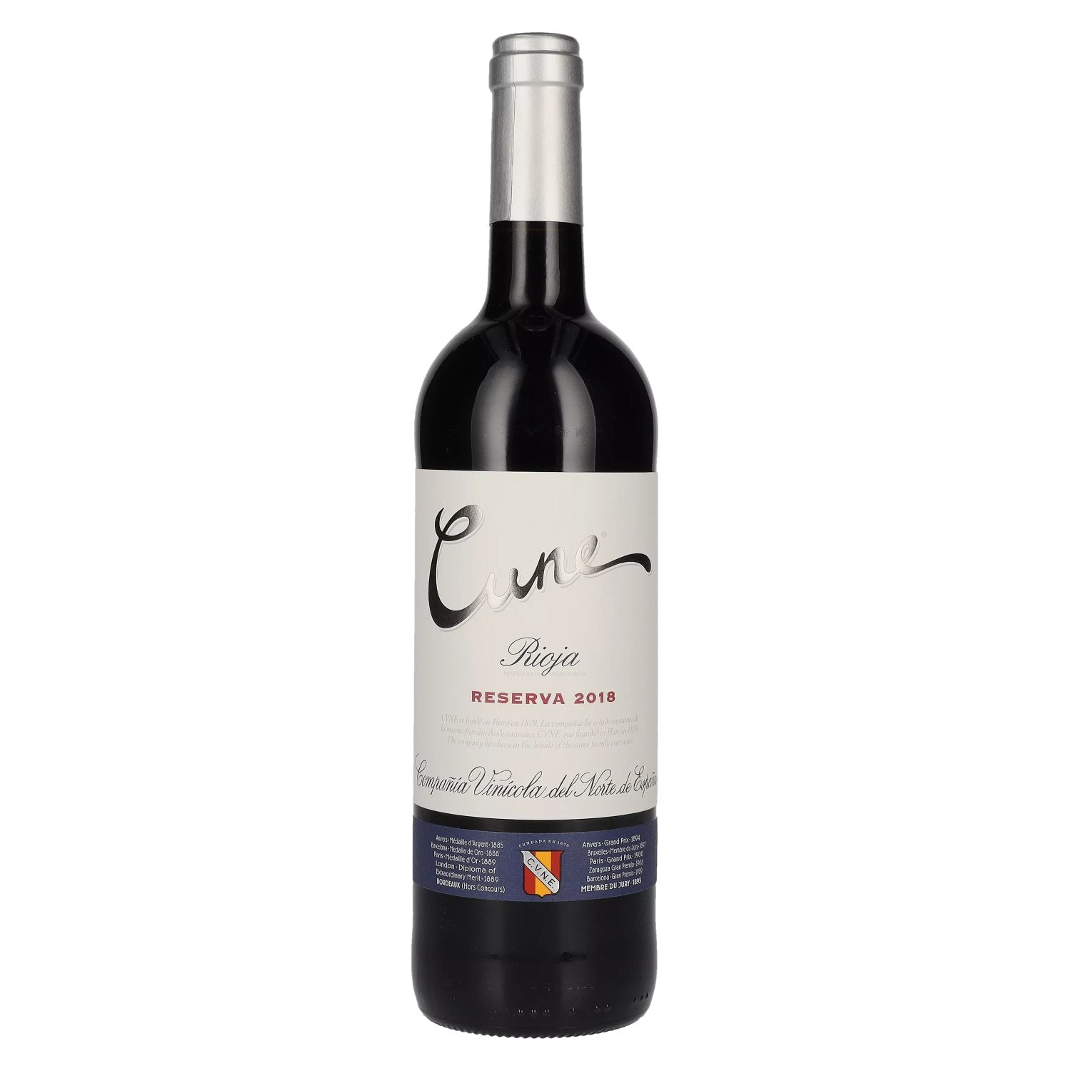 Cune Rioja Reserva 2018 14% Vol. 0,75l