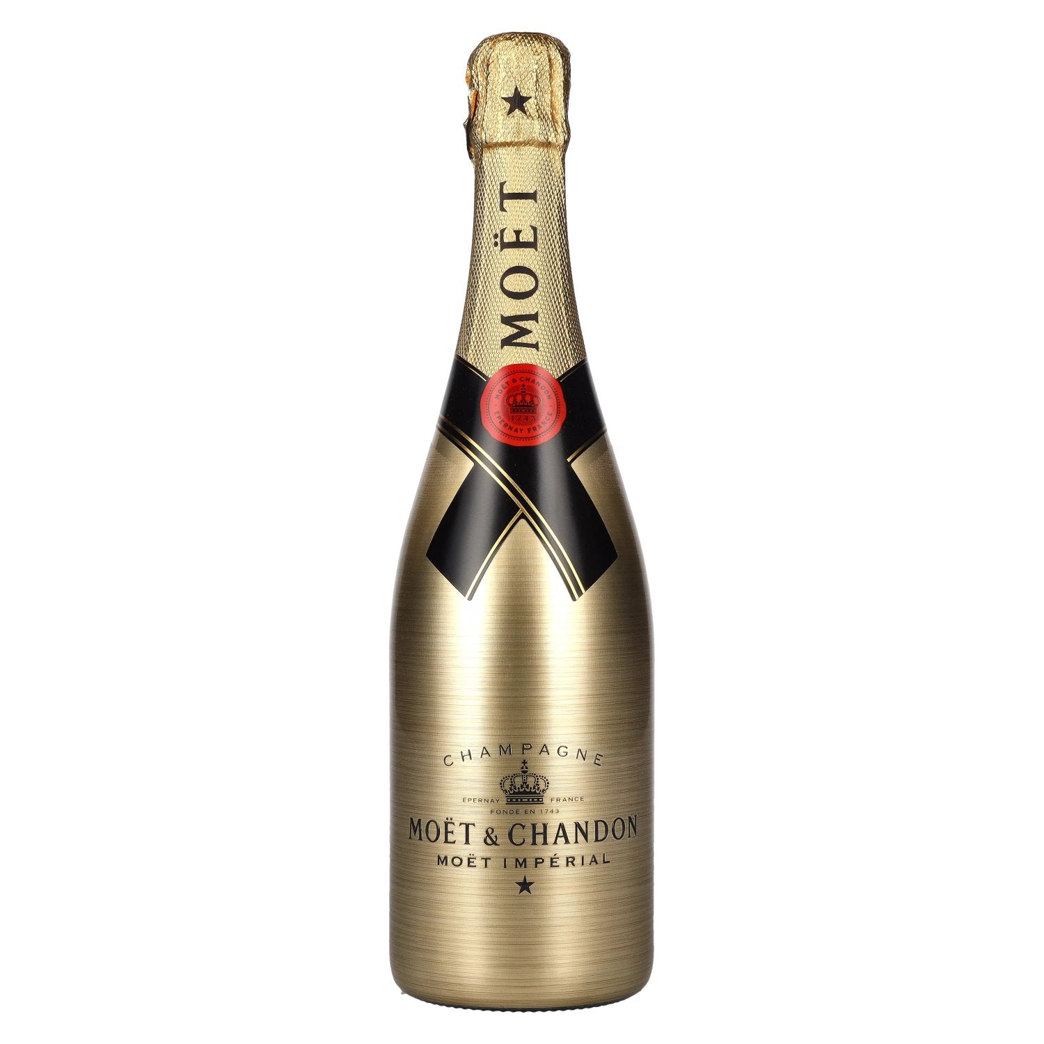 Moet & Chandon Champagne IMPERIAL Brut Golden Sleeve Design 12% Vol. 0,75l