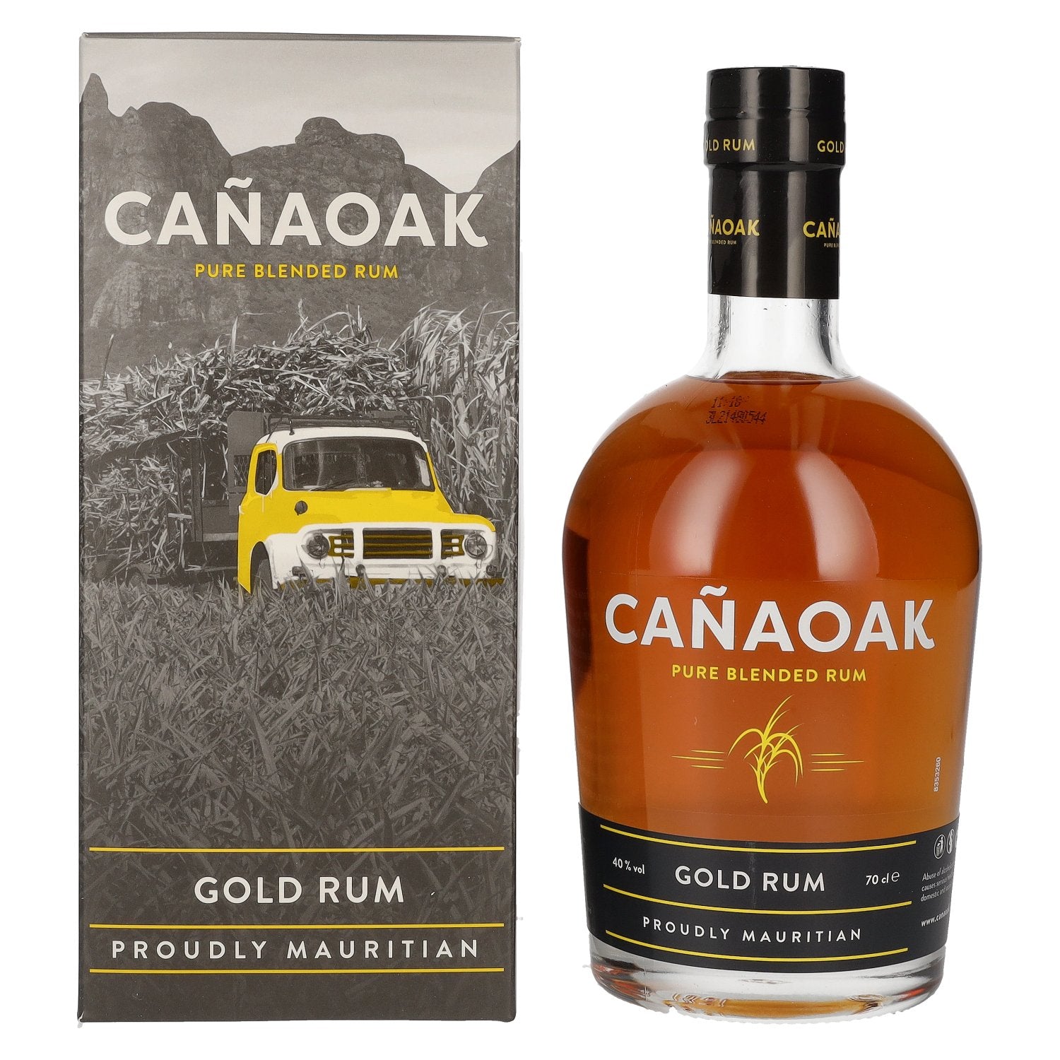 Canaoak Pure Blended Gold Rum 40% Vol. 0,7l in Giftbox