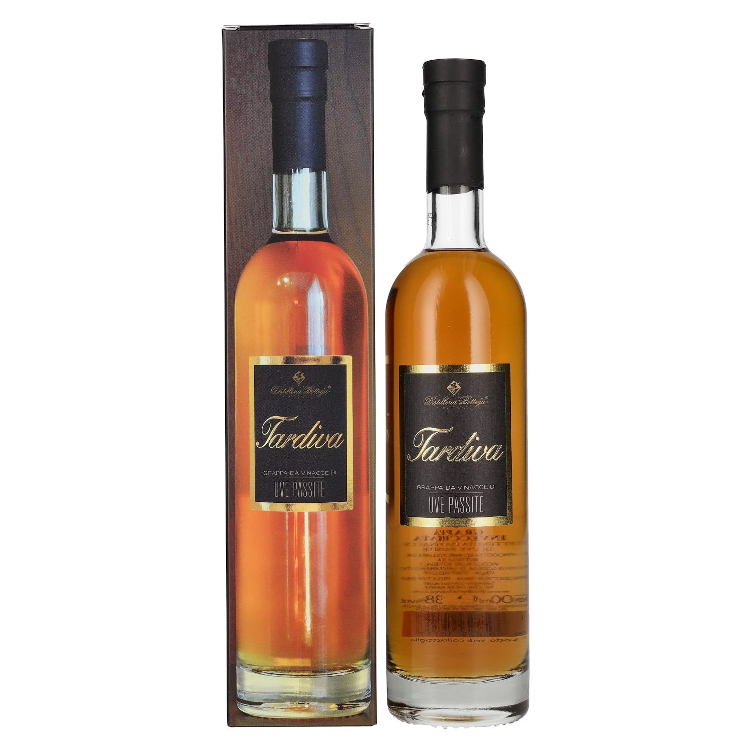 Bottega Grappa Invecchiata Tardiva 38% Vol. 0,5l in Giftbox