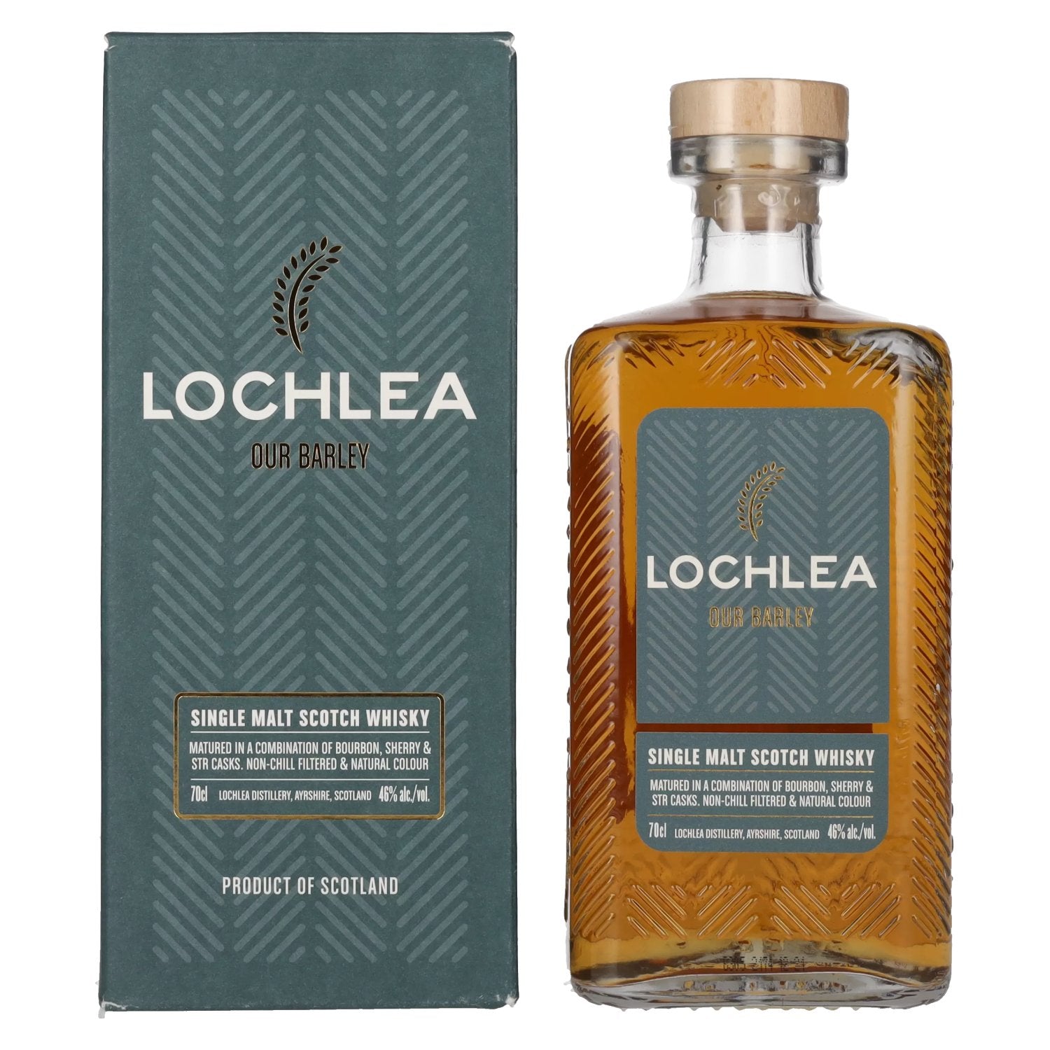 Lochlea OUR BARLEY Single Malt Scotch Whisky 46% Vol. 0,7l in Giftbox