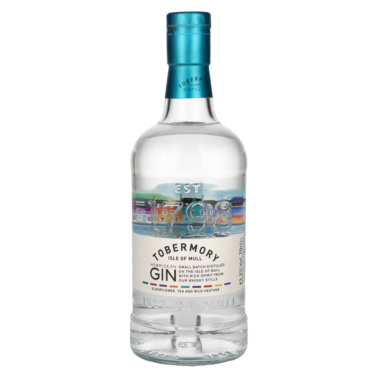 Tobermory Hebridean Isle of Mull Gin 43,3% Vol. 0,7l