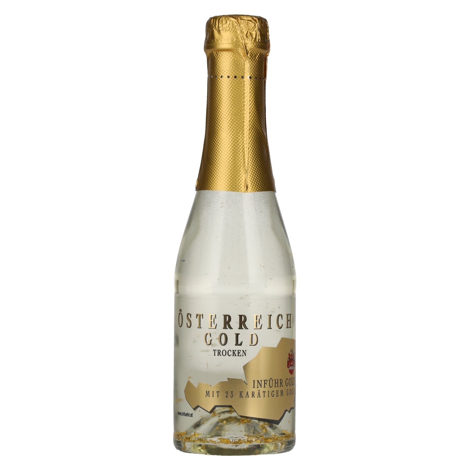 OEsterreich Gold - with 23 Karat Blattgold 9,5% Vol. 0,2l