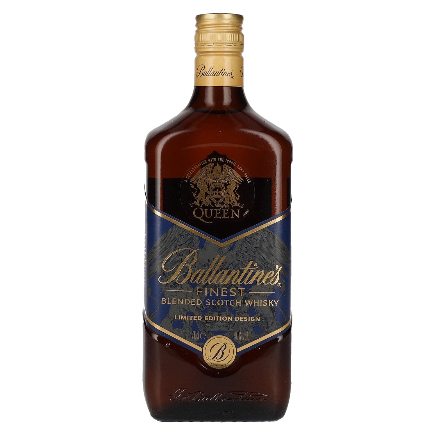 Ballantine's FINEST Blended Scotch Whisky QUEEN Limited Edition Design 40% Vol. 0,7l