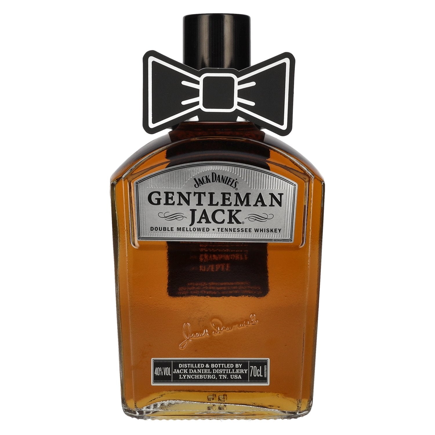 Jack Daniel's GENTLEMAN JACK Tennessee Whiskey 40% Vol. 0,7l with Neckhanger