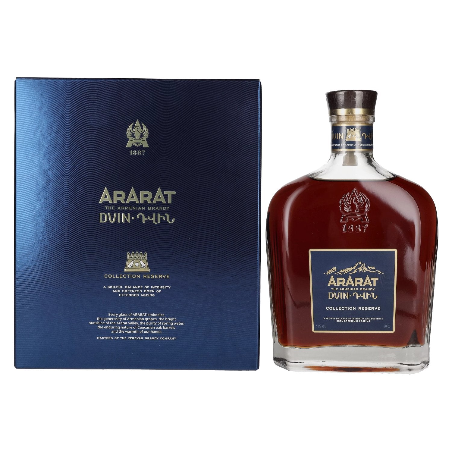 Ararat Dvin Collection Reserve 50% Vol. 0,7l in Giftbox