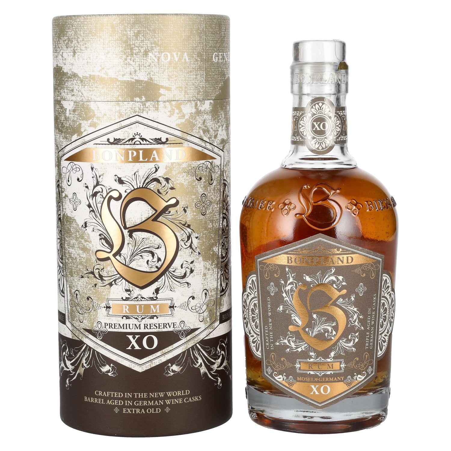 Bonpland Rum XO Premium Reserve 40% Vol. 0,5l in Giftbox