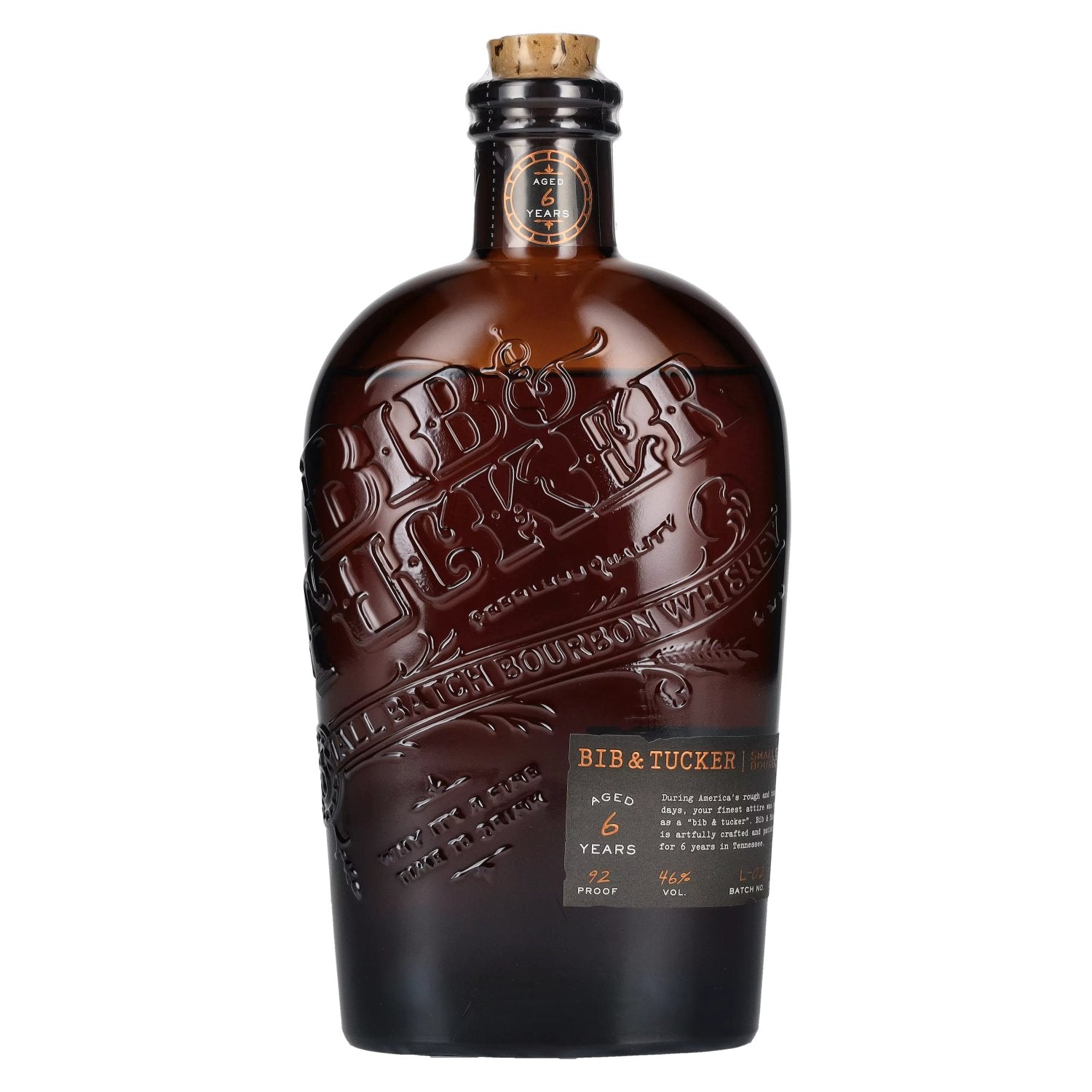 Bib & Tucker 6 Years Old Small Batch Bourbon Whiskey 46% Vol. 0,7l