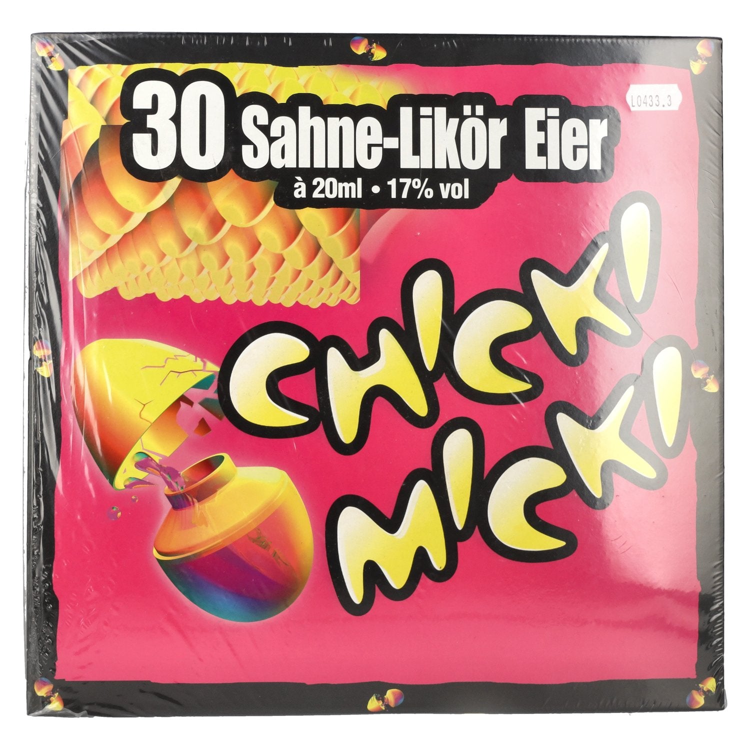 Chicki Micki Sahne-Likoer Eier 17% Vol. 30x0,02l PET