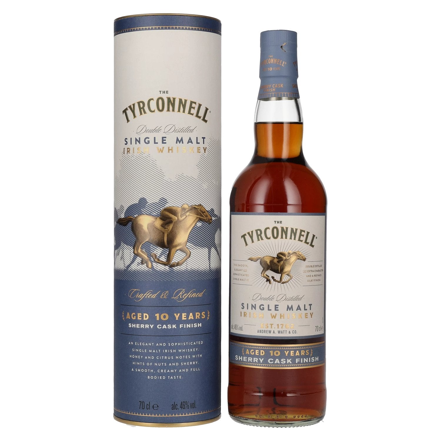 The Tyrconnell 10 Years Old Sherry Cask 46% Vol. 0,7l in Giftbox